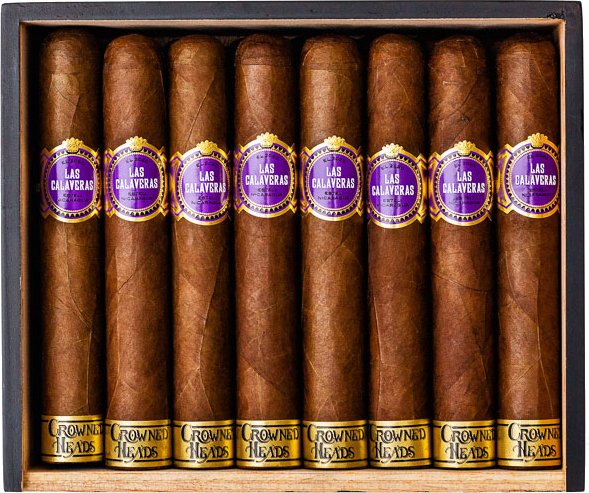 Crowned Heads Las Calaveras Edición Limitada 2020 LC 56 Kiste offen