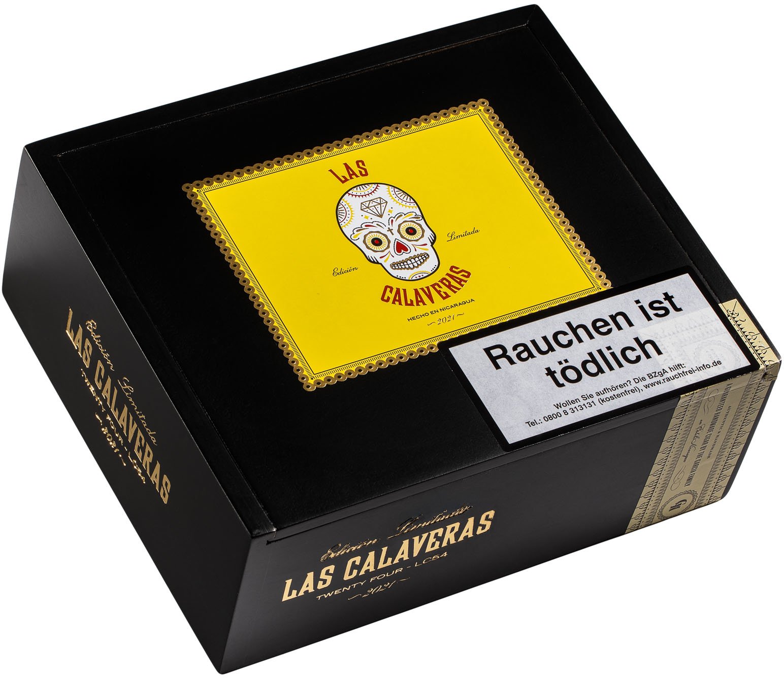 Crowned Heads Las Calaveras Edición Limitada 2021 LC 54 Kiste