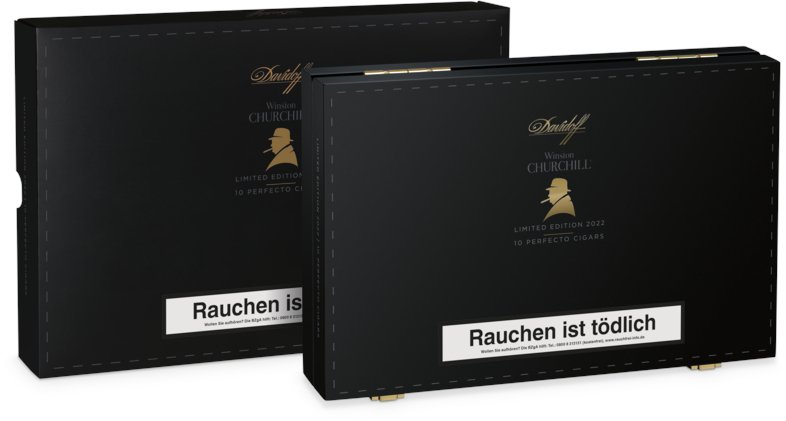 Davidoff Winston Churchill Limited Edition 2022 Kiste Verpackung