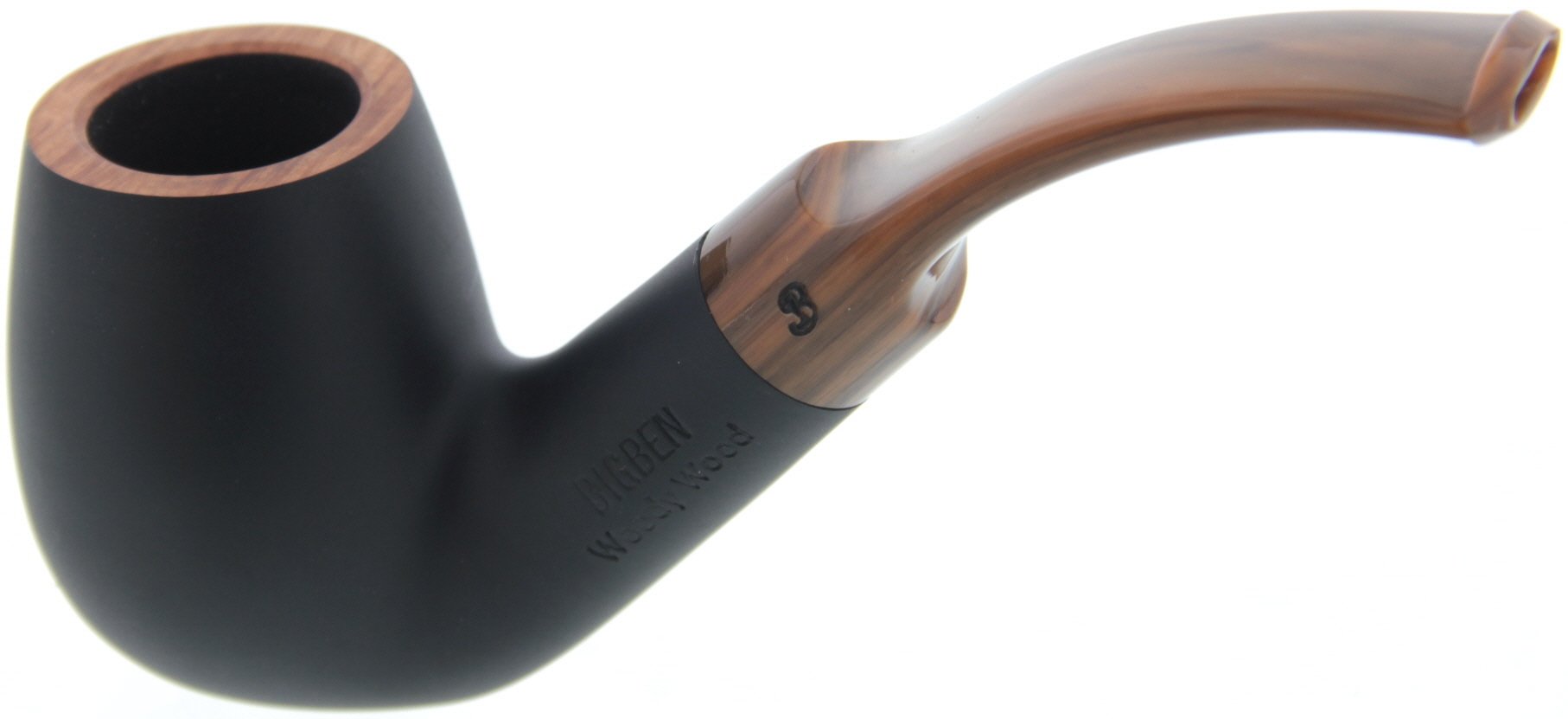 Big Ben Woody Wood Black matte Modell 018