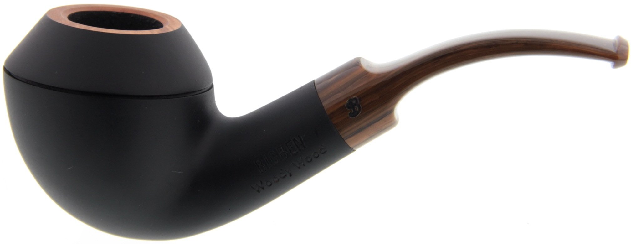 Big Ben Woody Wood Black matte Modell 127