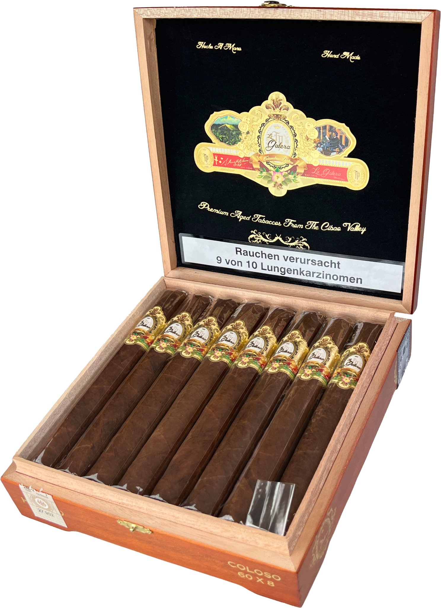 La Galera Coloso Kiste offen