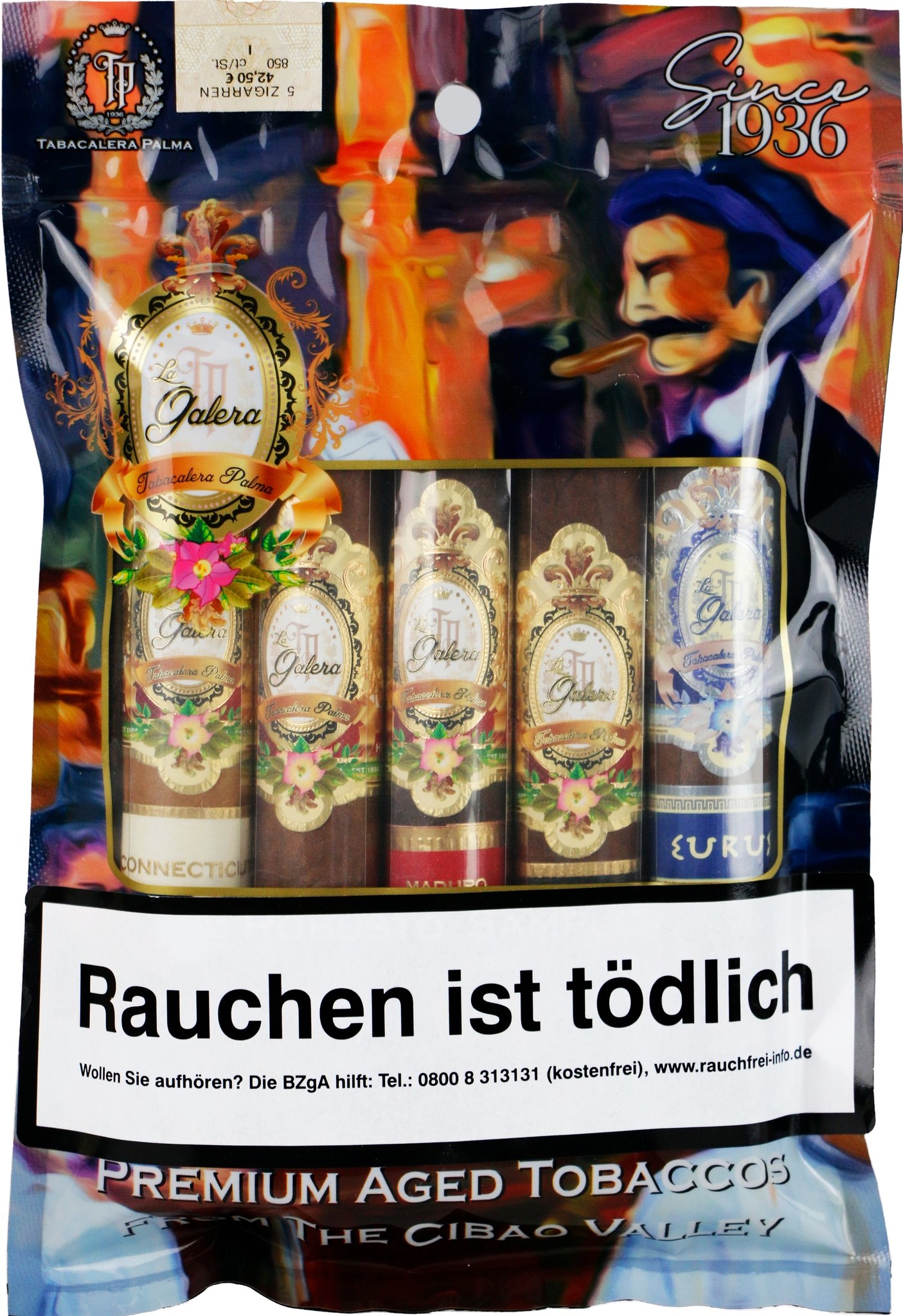 La Galera Sampler Fresh Pack Chaveta (5 Zigarren)_01