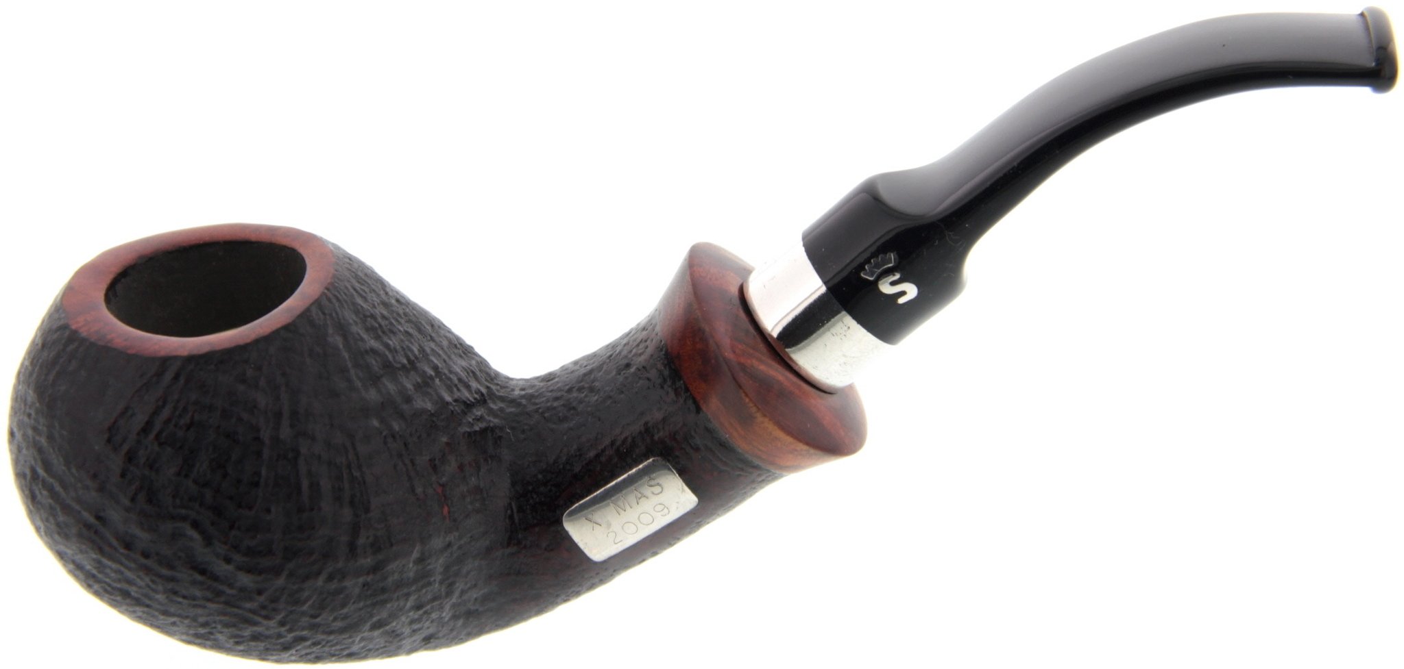 Stanwell Jahrespfeifen (NOS - Made in Denmark) X-mas 2009 sand (interne Nr. 46)