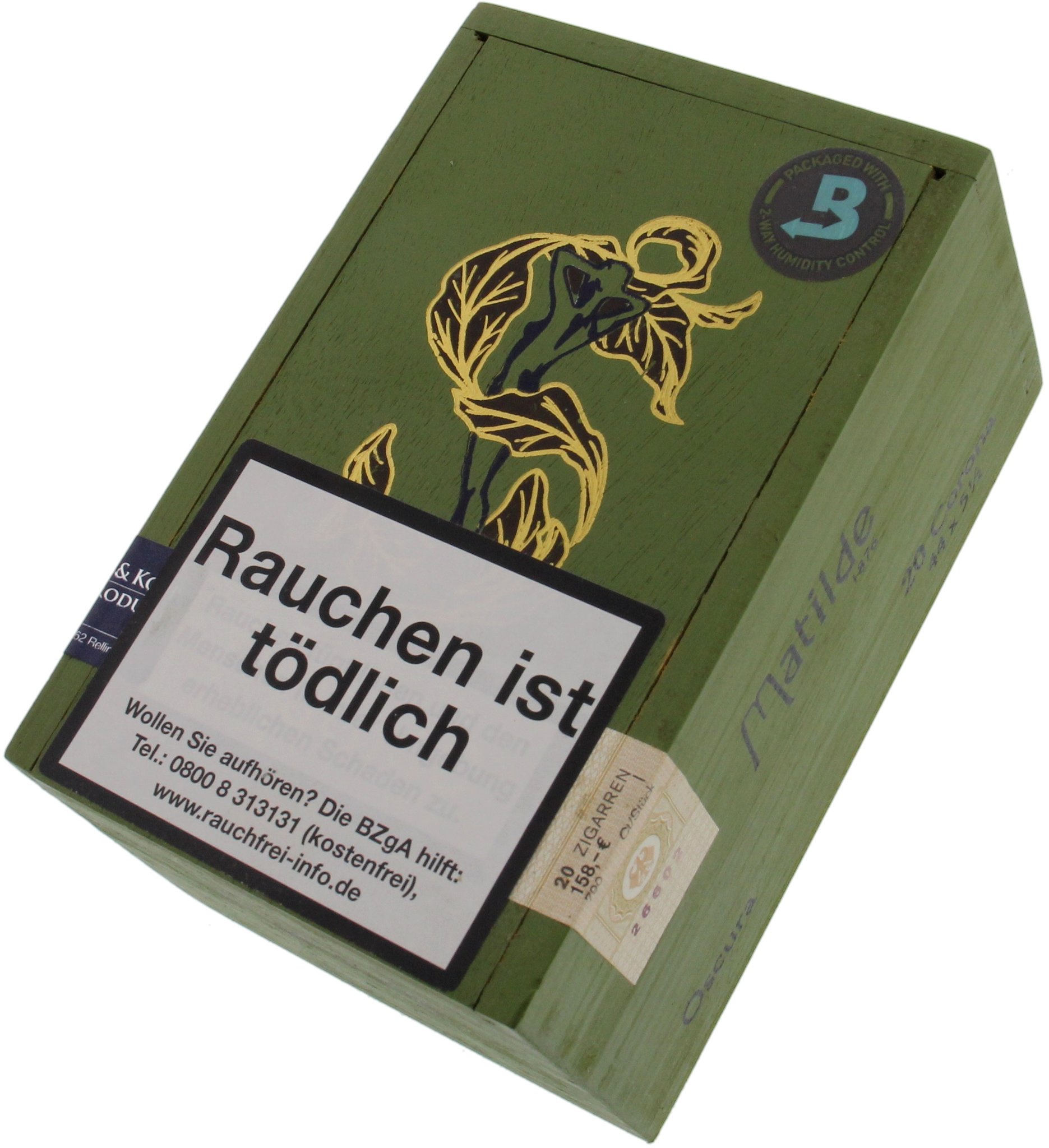 Matilde Oscura Corona Kiste