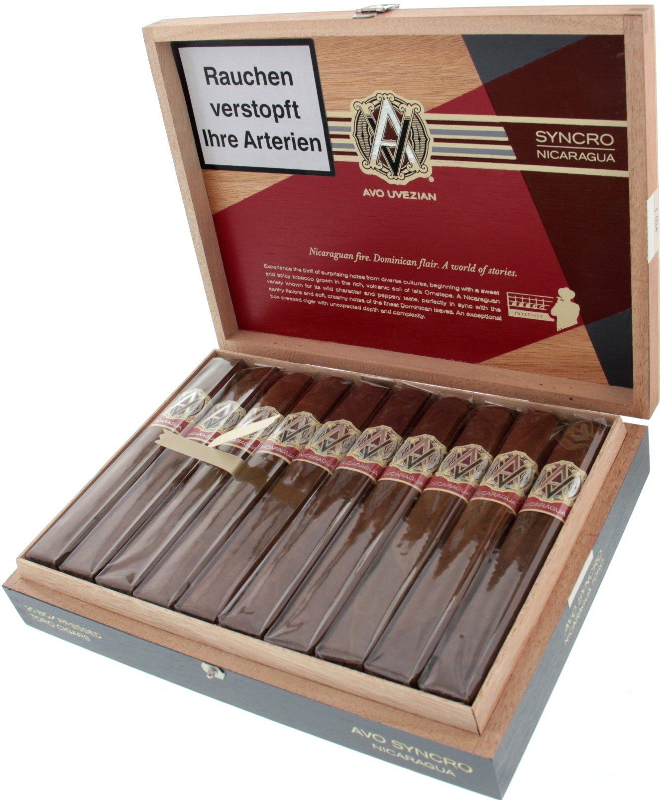 AVO Syncro Nicaragua Toro Kiste offen