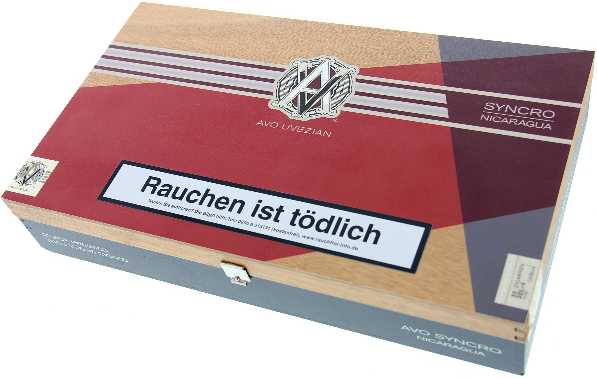 AVO Syncro Nicaragua Toro Tubo Kiste