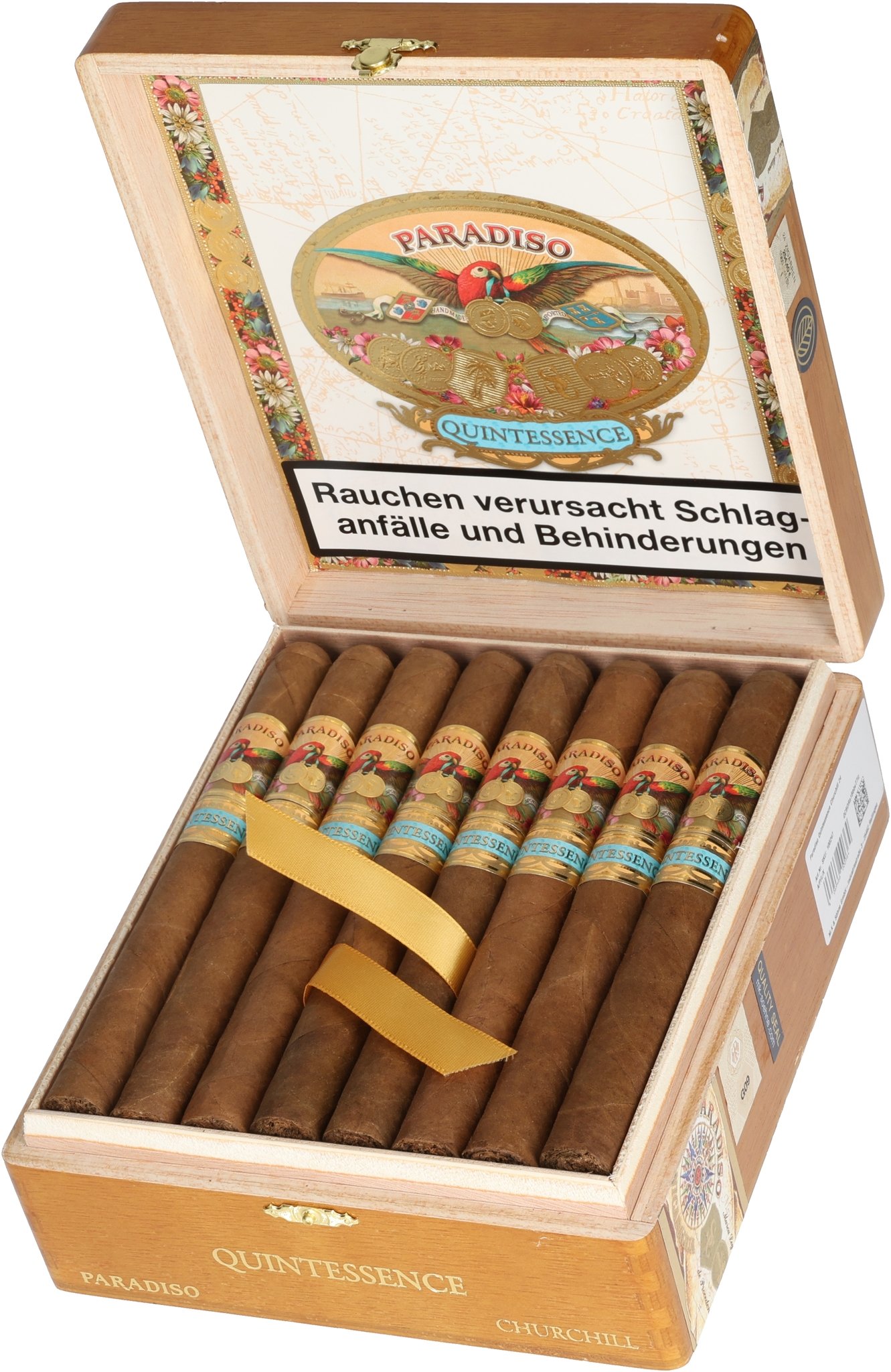 Churchill Kiste offen