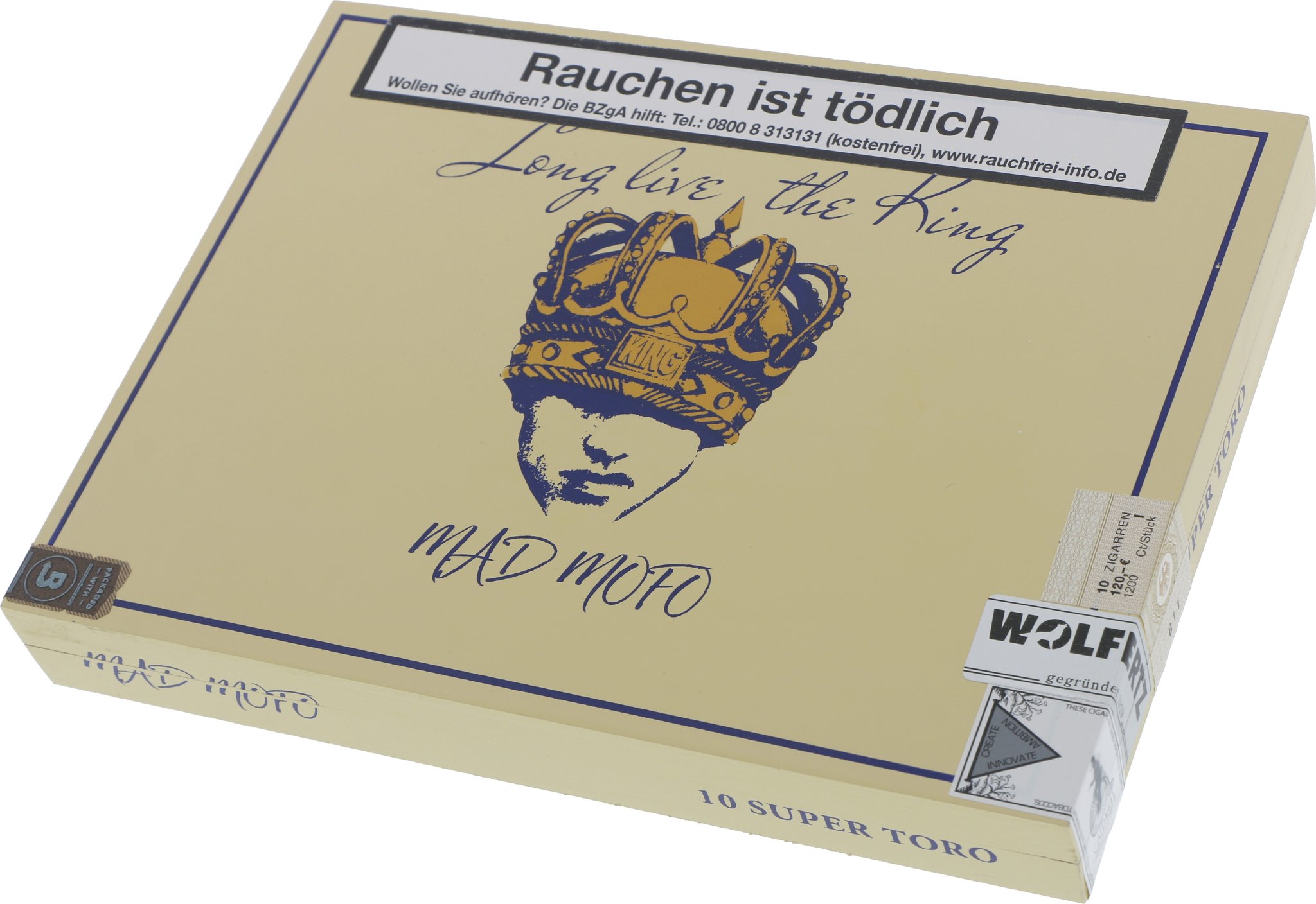 Caldwell Long Live the King MAD MOFO (Super Toro Maduro) Kiste