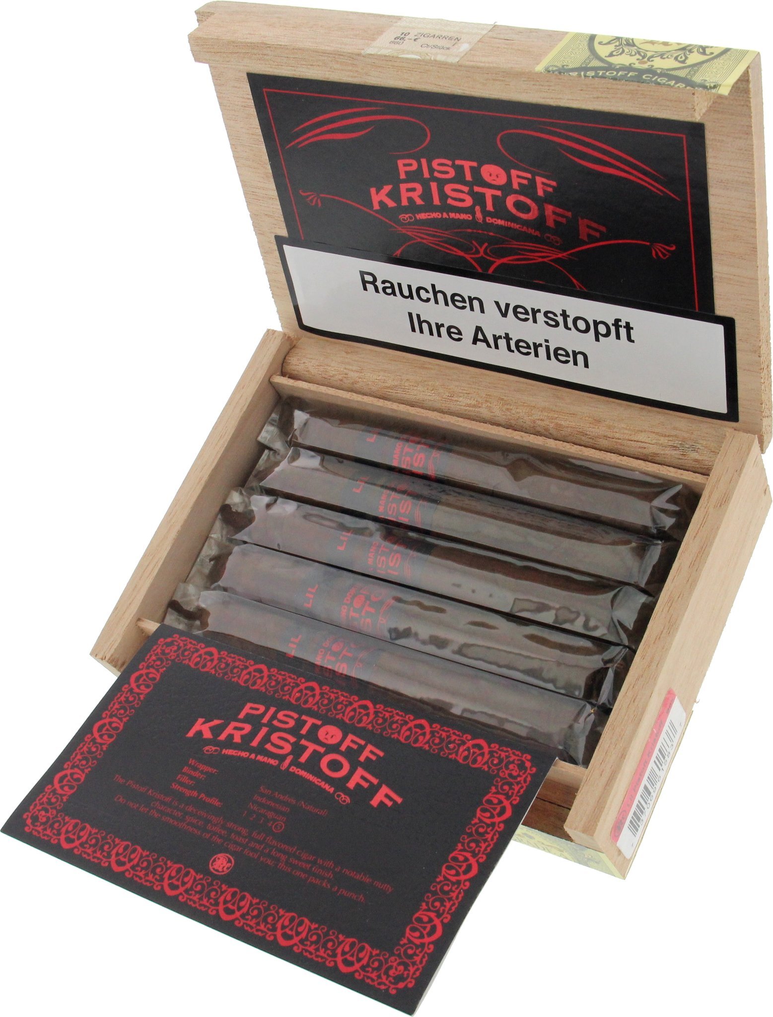 Kristoff Pistoff LIL Kiste offen