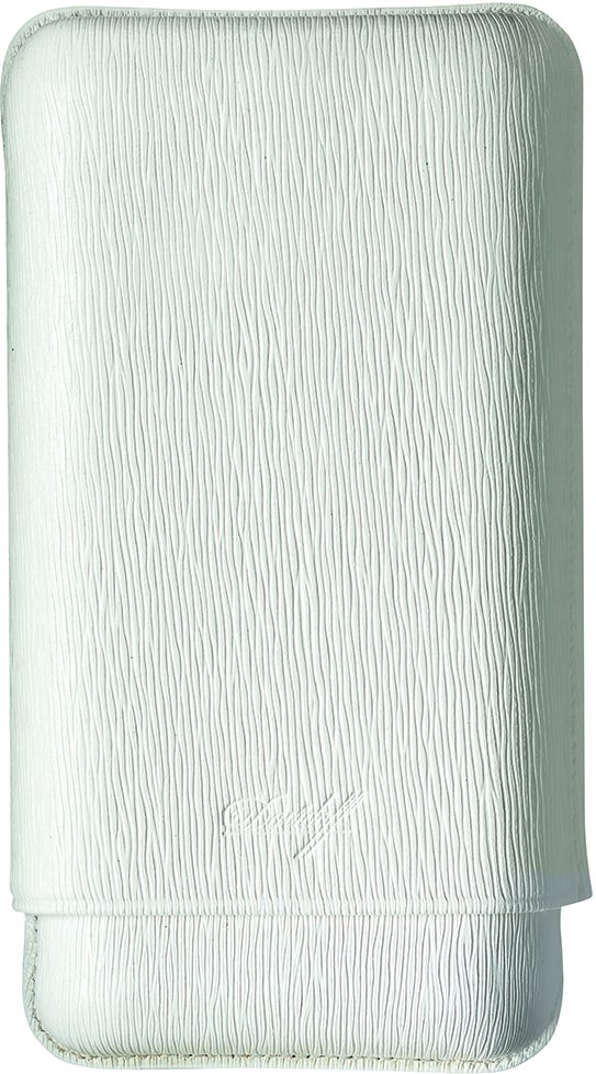 Davidoff Limited Edition Büffelleder Zigarrenetui weiss XL-3 (2672)