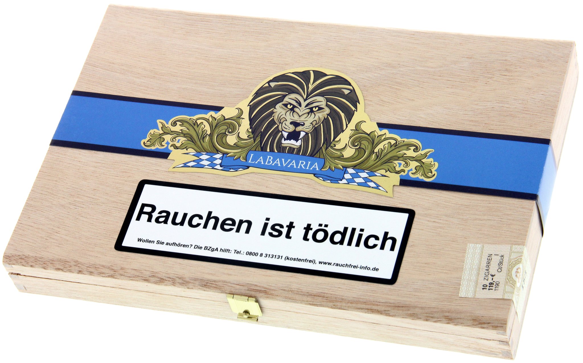 La Bavaria Die Bayerische Zigarre Toro (aus der Holzkiste) 10er