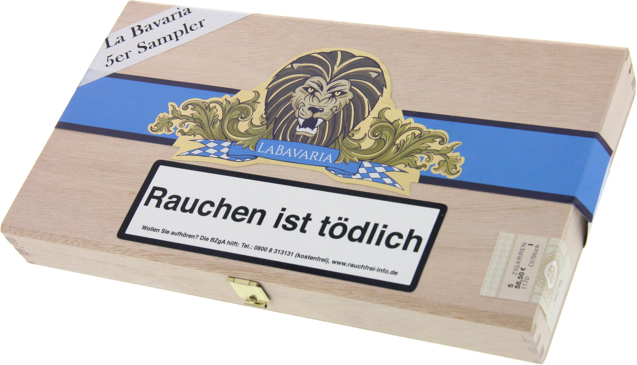 La Bavaria Die Bayerische Zigarre 5er Sampler Kiste