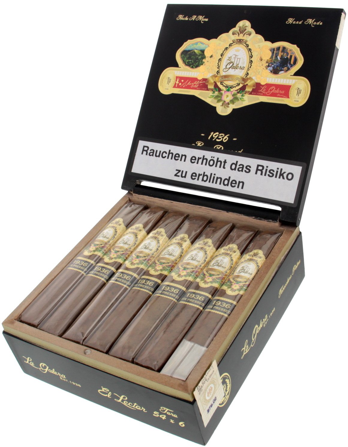 La Galera 1936 El Lector (Toro) Kiste offen