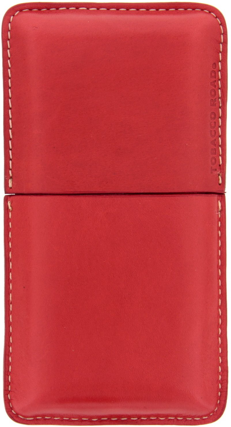 Tobacco Road Zigarrenetui rot 3er