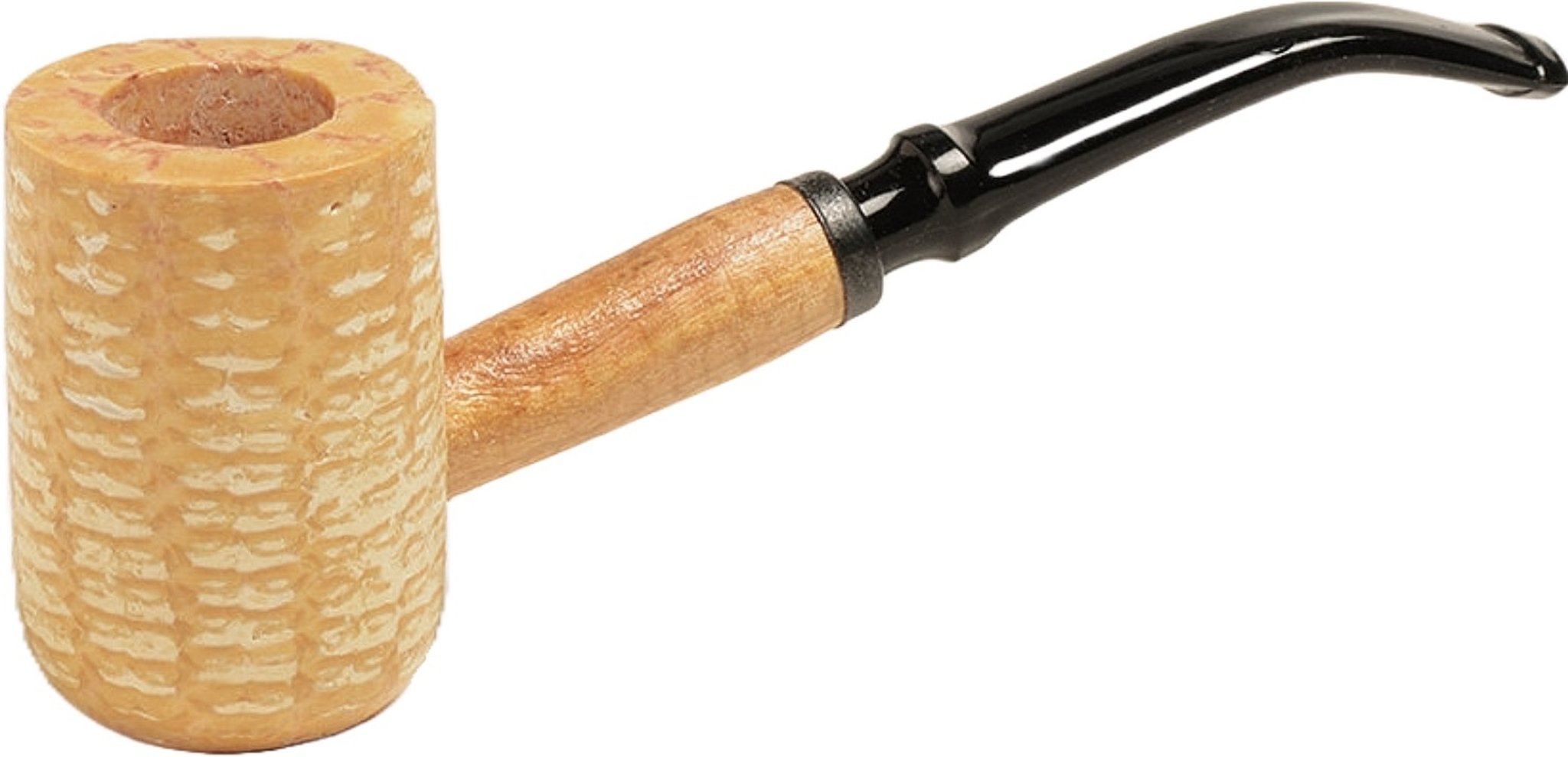 Missouri Meerschaum Corn Cob Diplomat BENT (mit Filter)