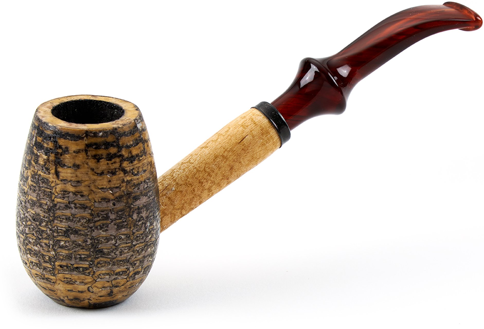 Missouri Meerschaum Corn Cob Charles Towne Cobbler (ohne Filter)