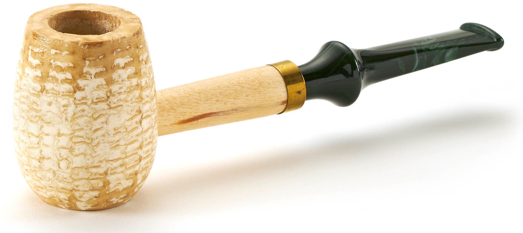 Missouri Meerschaum Corn Cob The Emerald straight (ohne Filter)