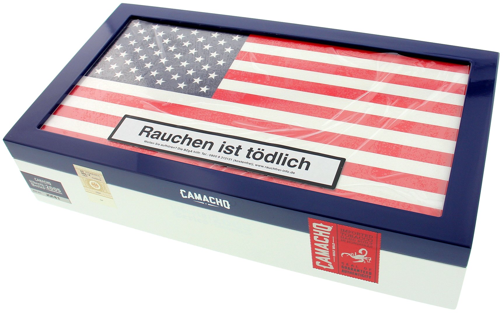 Camacho Liberty Series Limited Edition 2018 Throwback 2005 (Figurado) Kiste