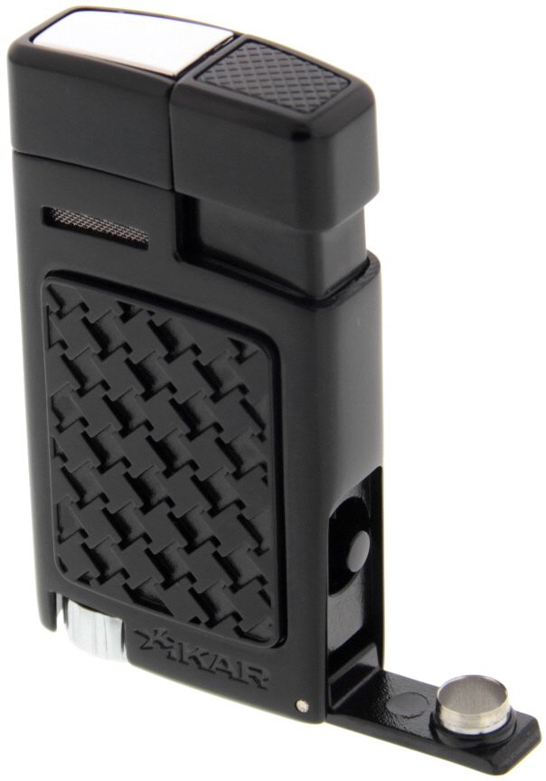 Xikar Forte Soft Flame Black Houndstooth (524BKH) offen