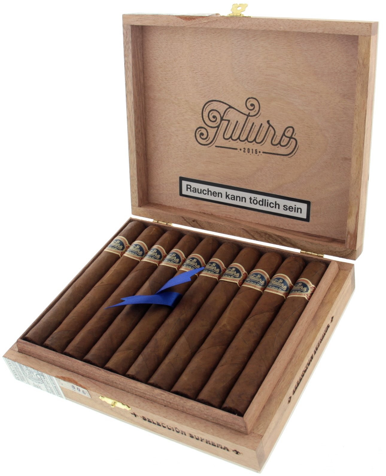 Warped Cigars Futuro Seleccion Suprema Kiste offen