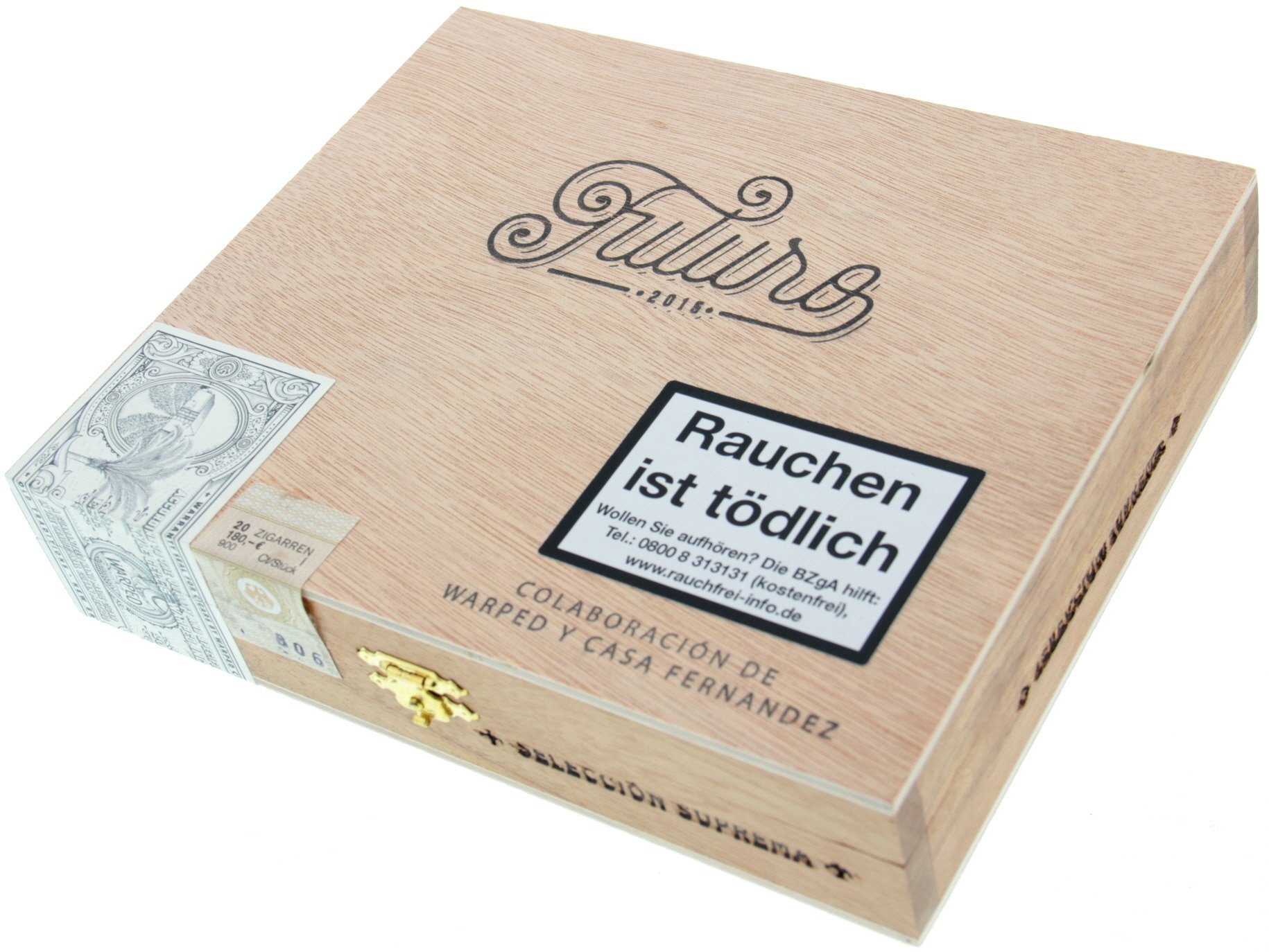 Warped Cigars Futuro Seleccion Suprema Kiste