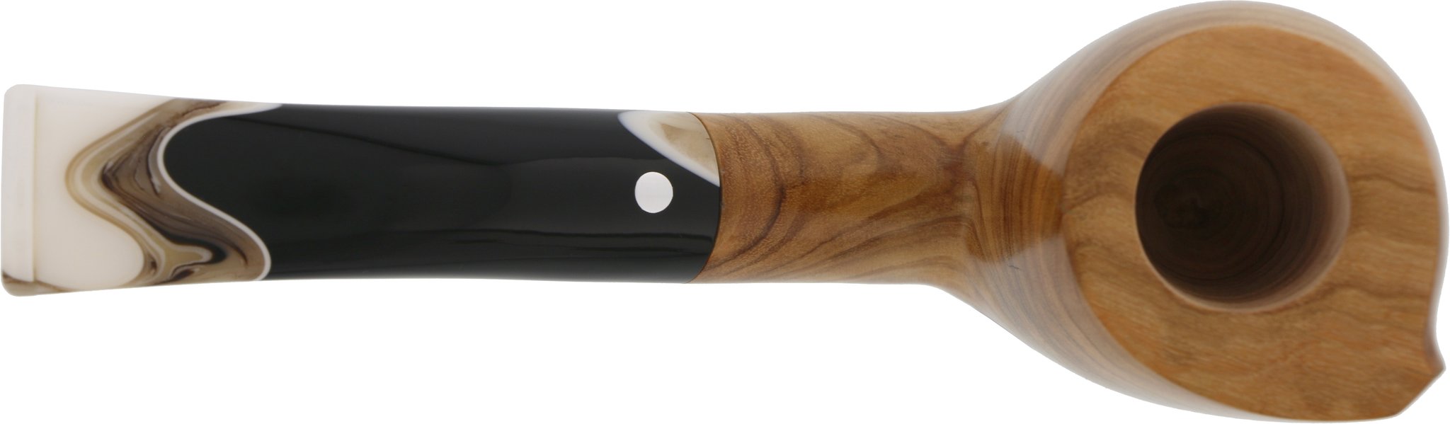 Mastro Beraldi Freehand Modell 76 Olive Draufsicht