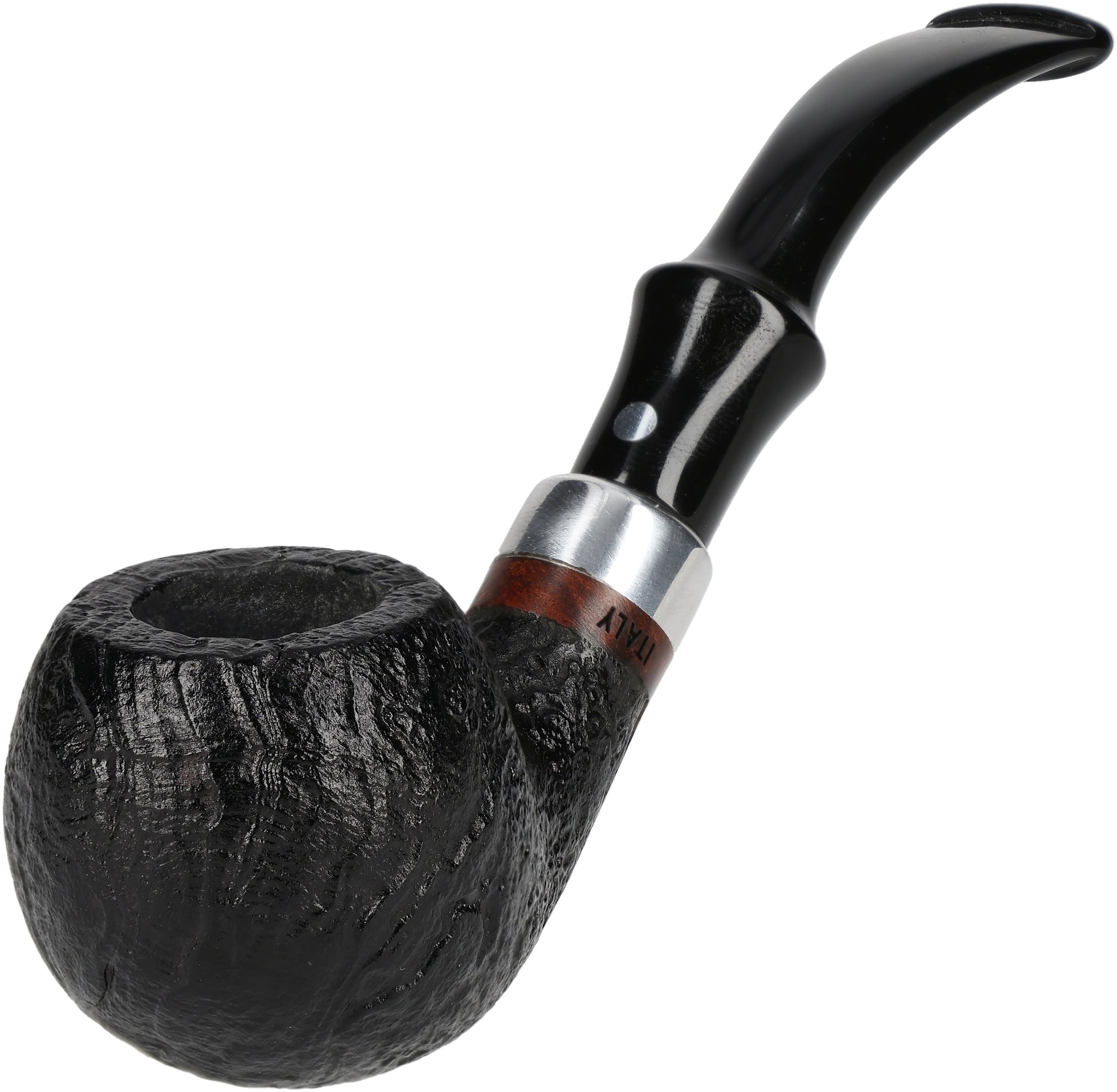 Apple Sandgestrahlt Schwarz mit Sattelmundstück_03