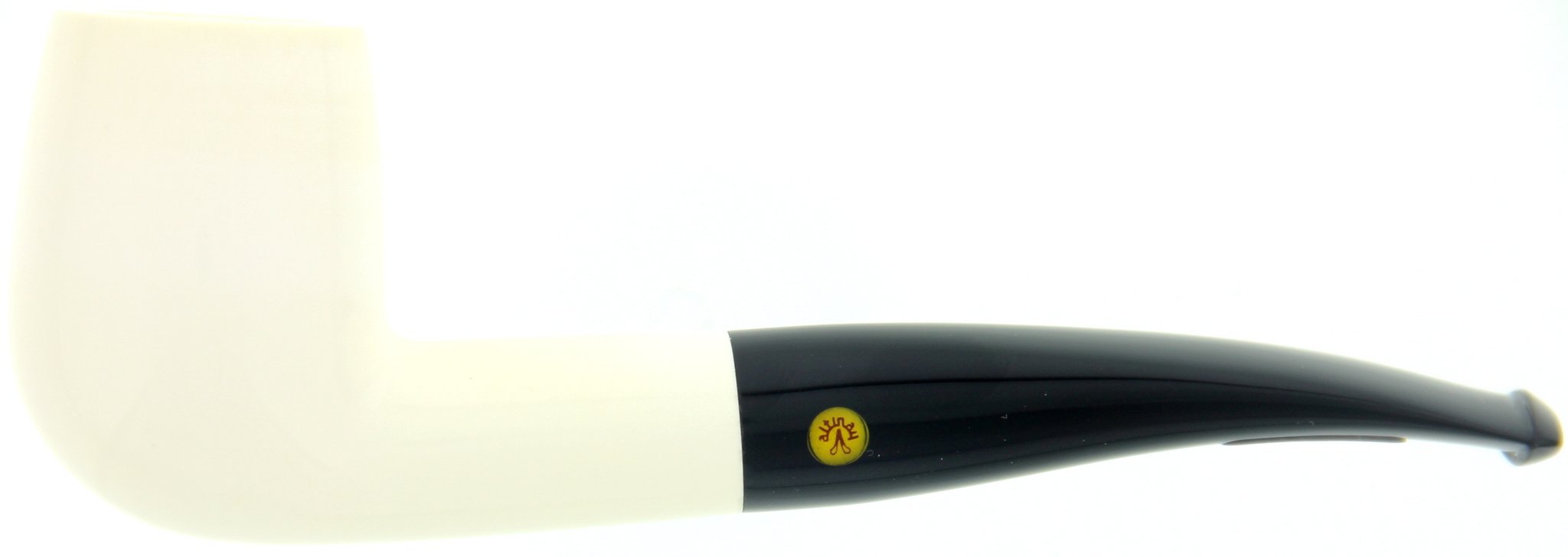 Altinay Meerschaum Pfeife glatt Bent (433001)