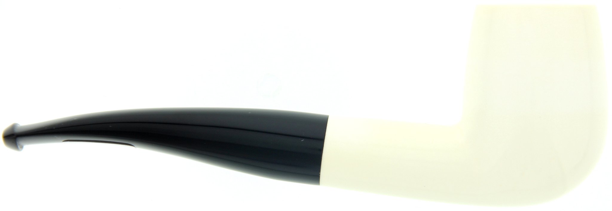 Altinay Meerschaum Pfeife glatt Bent (433001) Detailbild