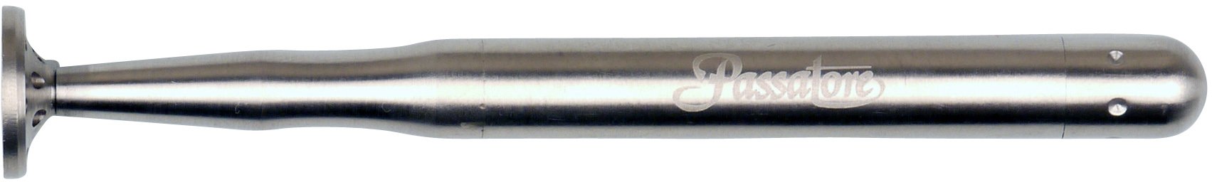 Passatore Pfeifenbesteck Edelstahl matt mit Dorn Pfeifenstopfer (492061)