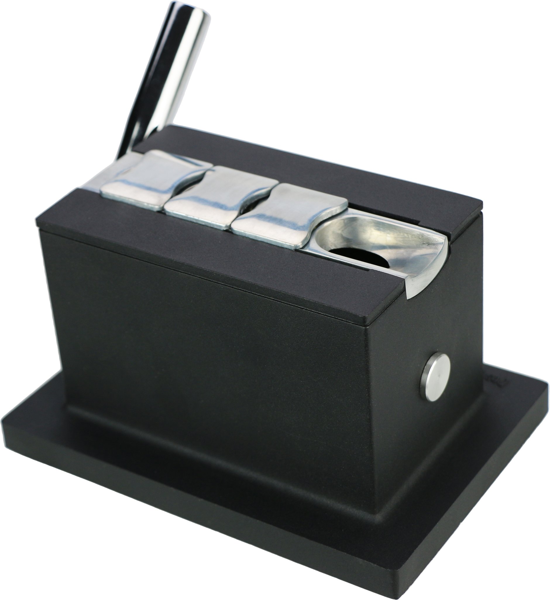 Schwarz mit 4 Klingen Detailbild