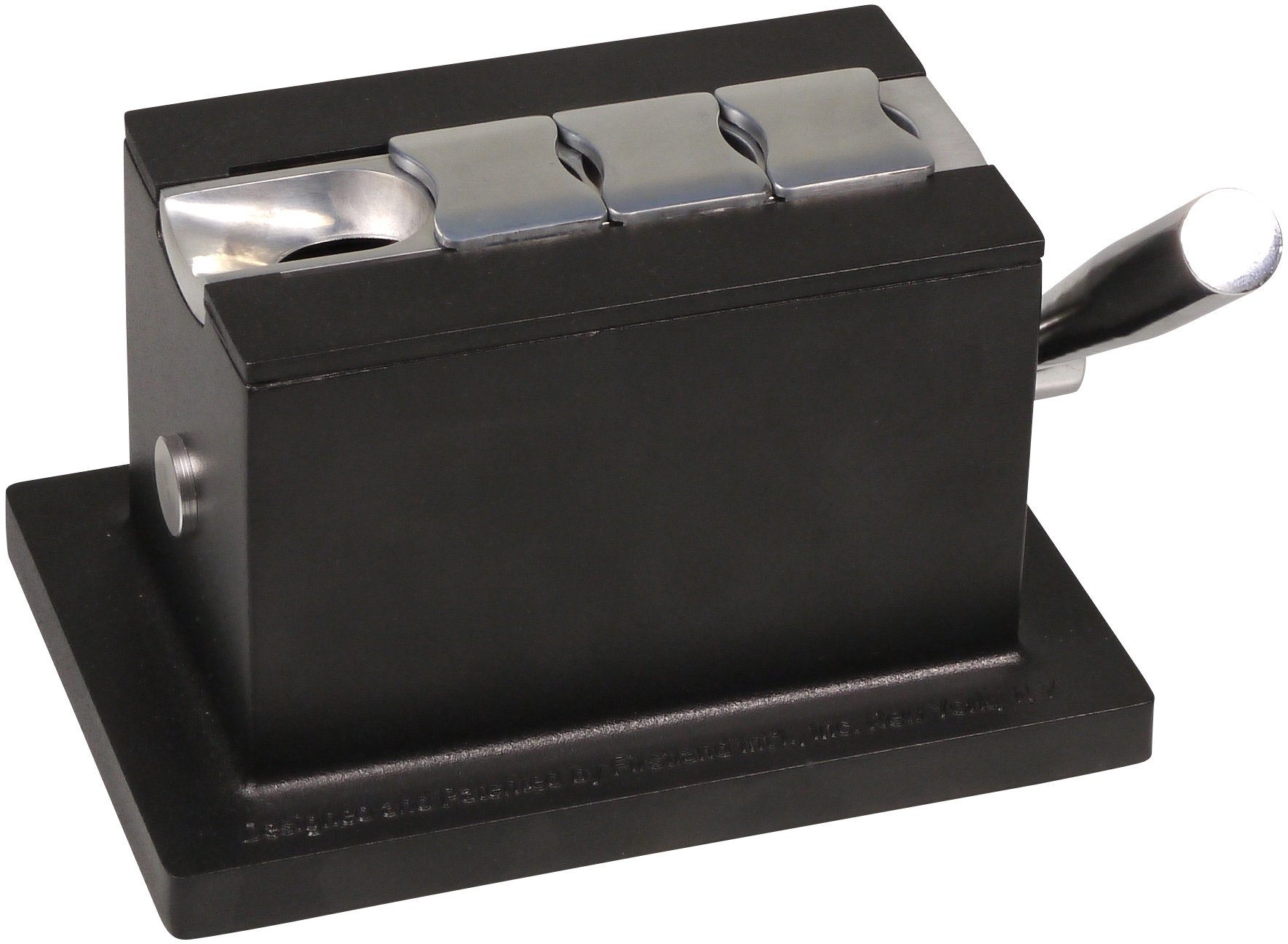 Classic Tisch-Zigarrenabschneider Schwarz mit 4 Klingen (593723)