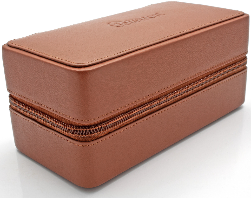 Peterson Pfeifentasche 1er Leder braun (leer) (15064)