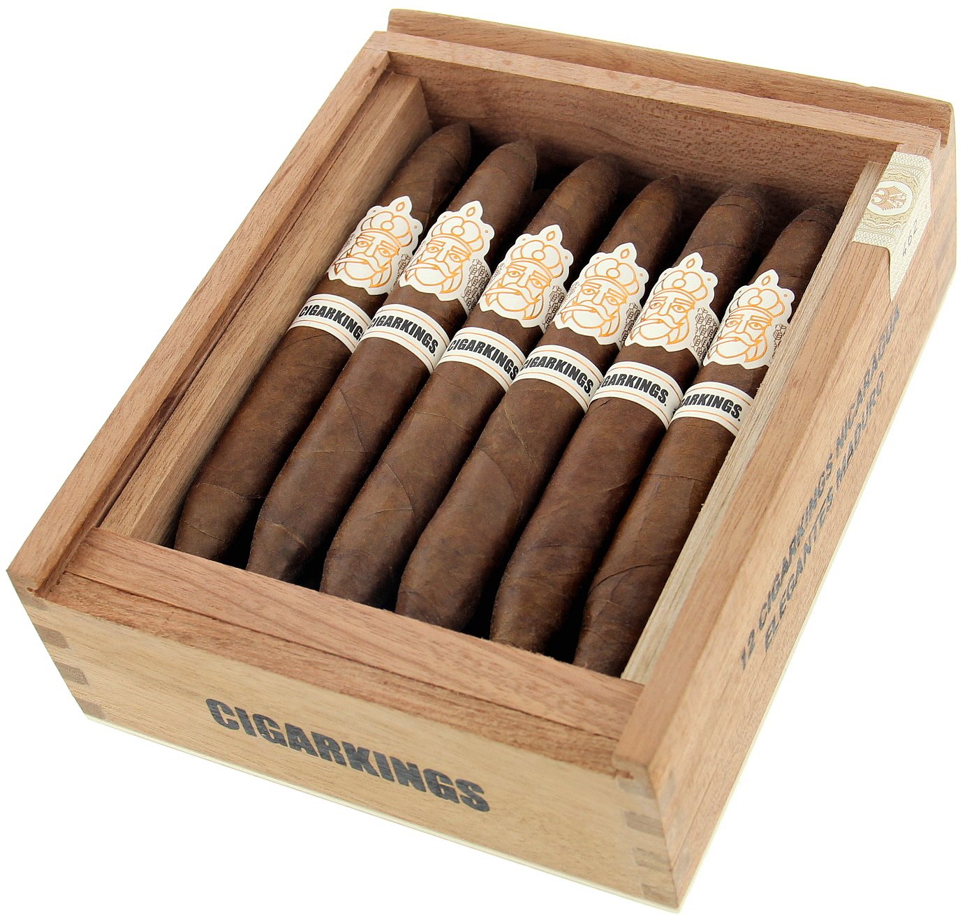 Cigarkings Elegantes Maduro Kiste offen