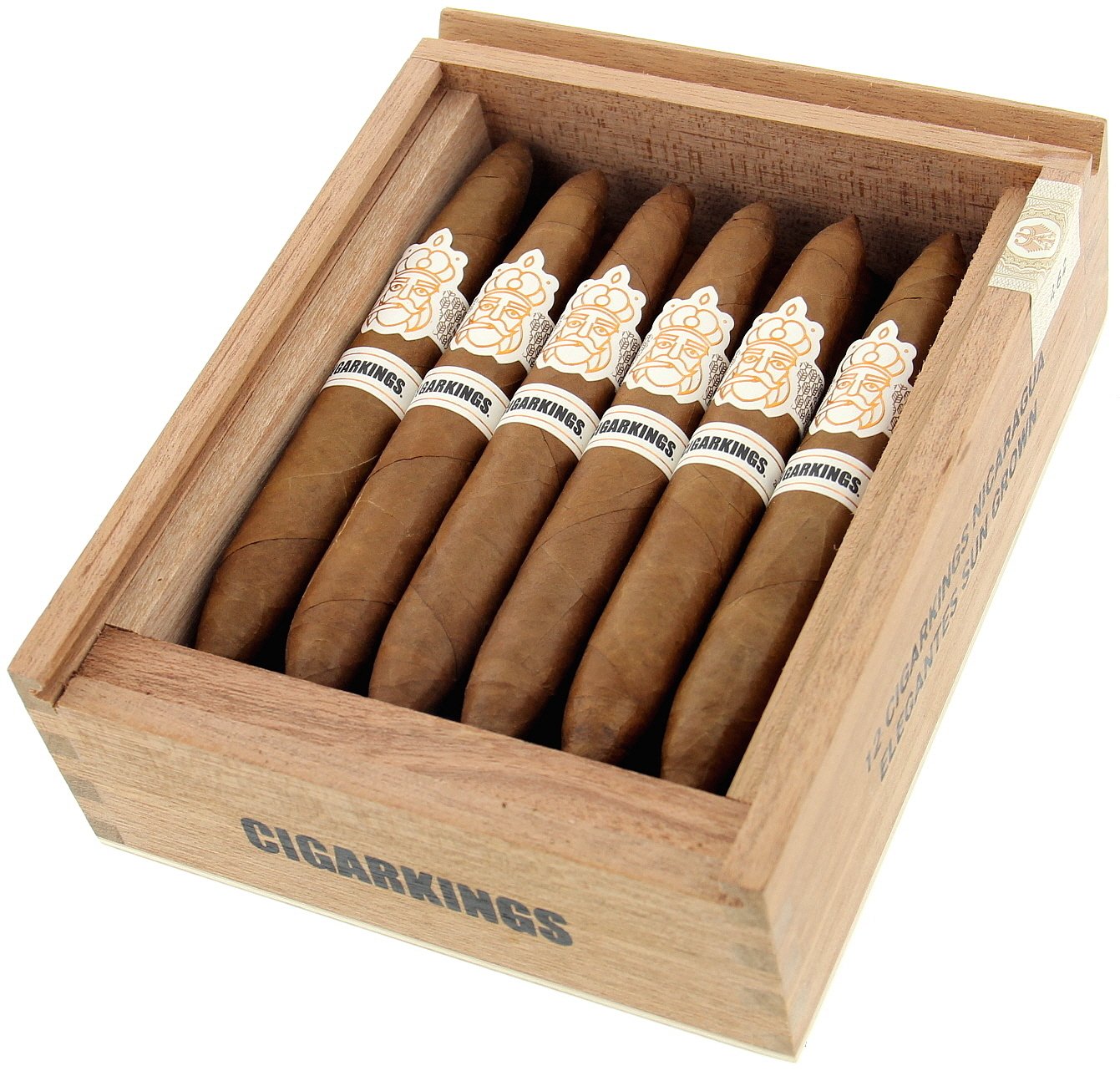 Cigarkings Elegantes Sun Grown Kiste offen