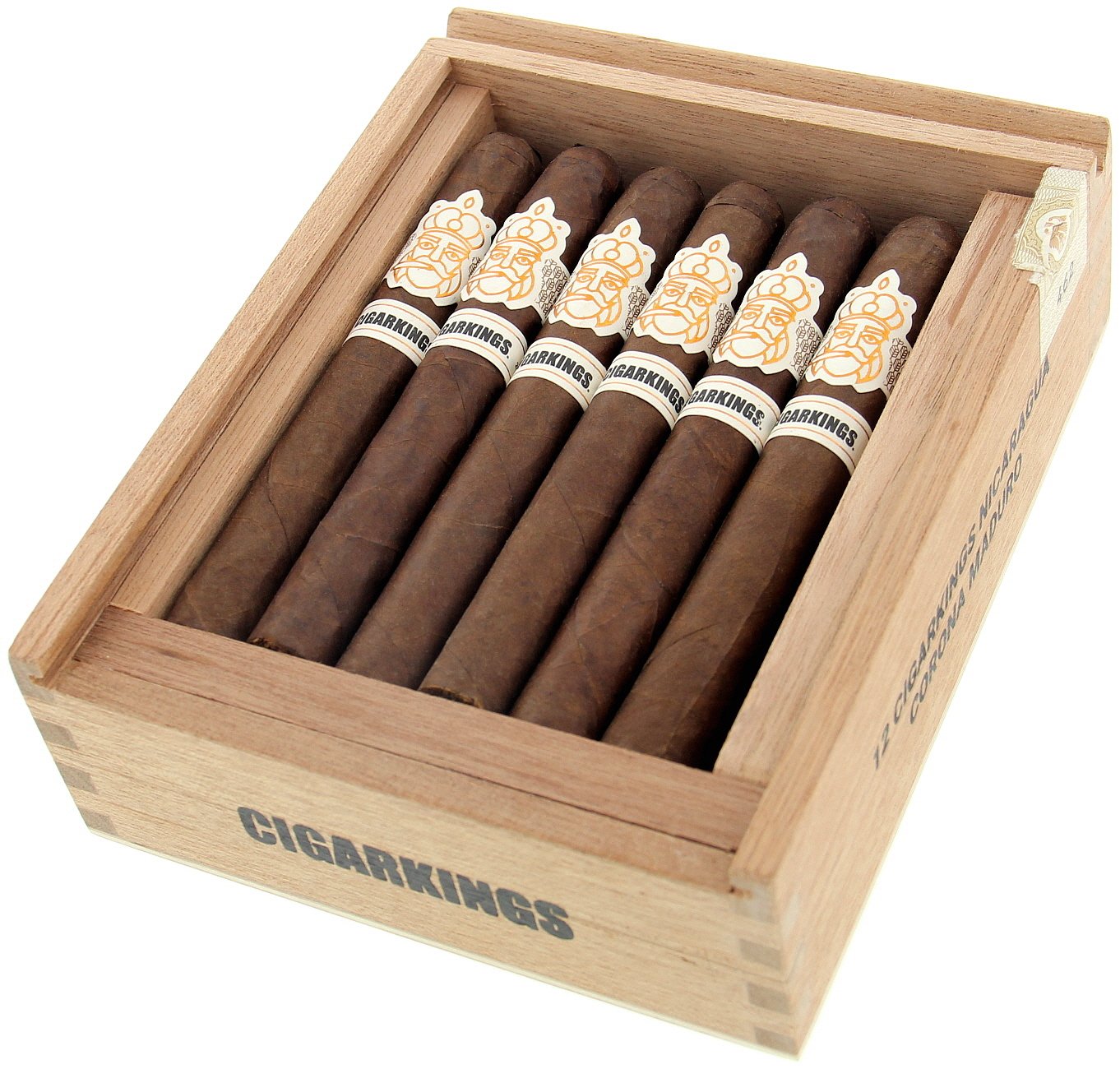 Cigarkings Corona Maduro Kiste offen