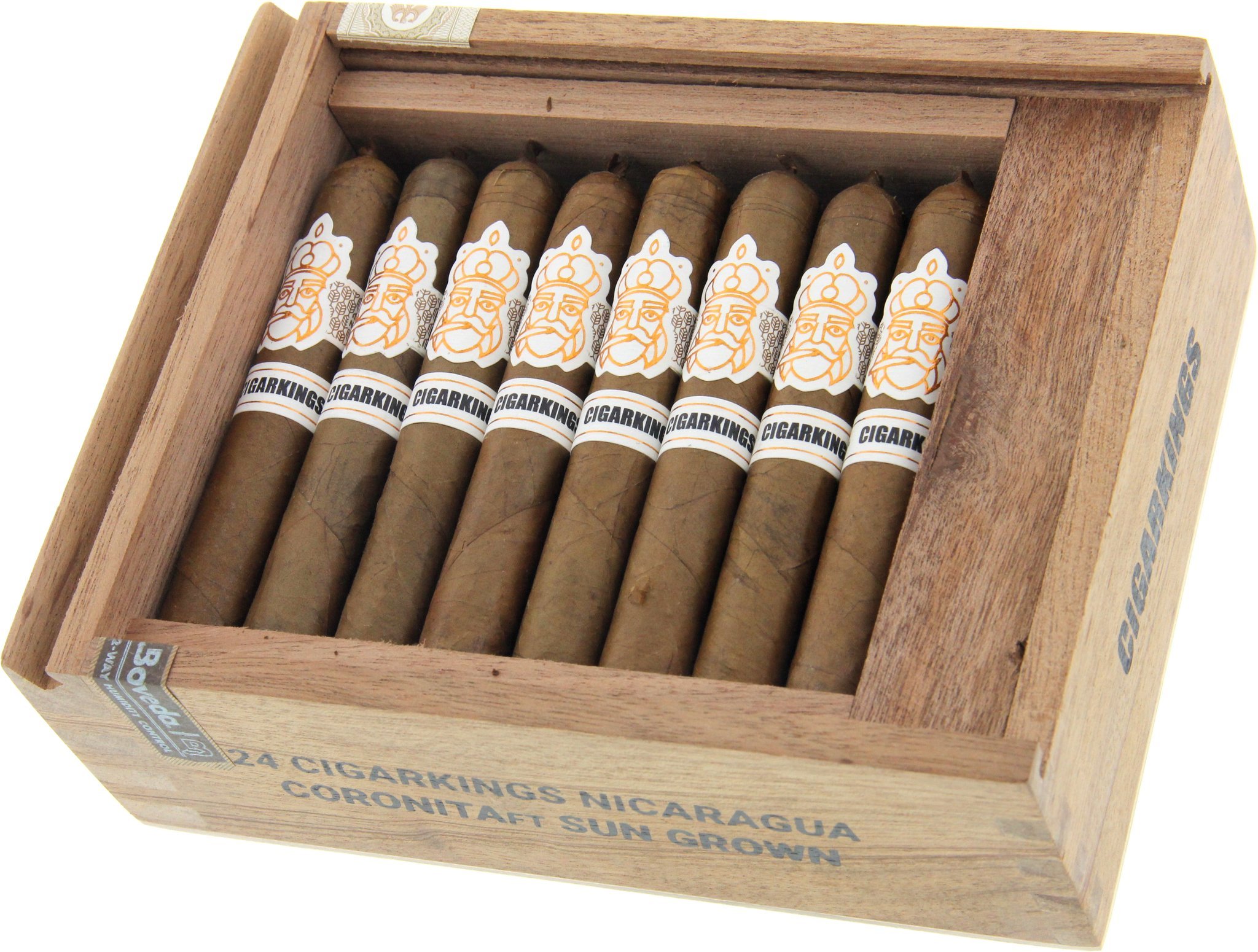 Cigarkings Coronita Sun Grown Kiste offen