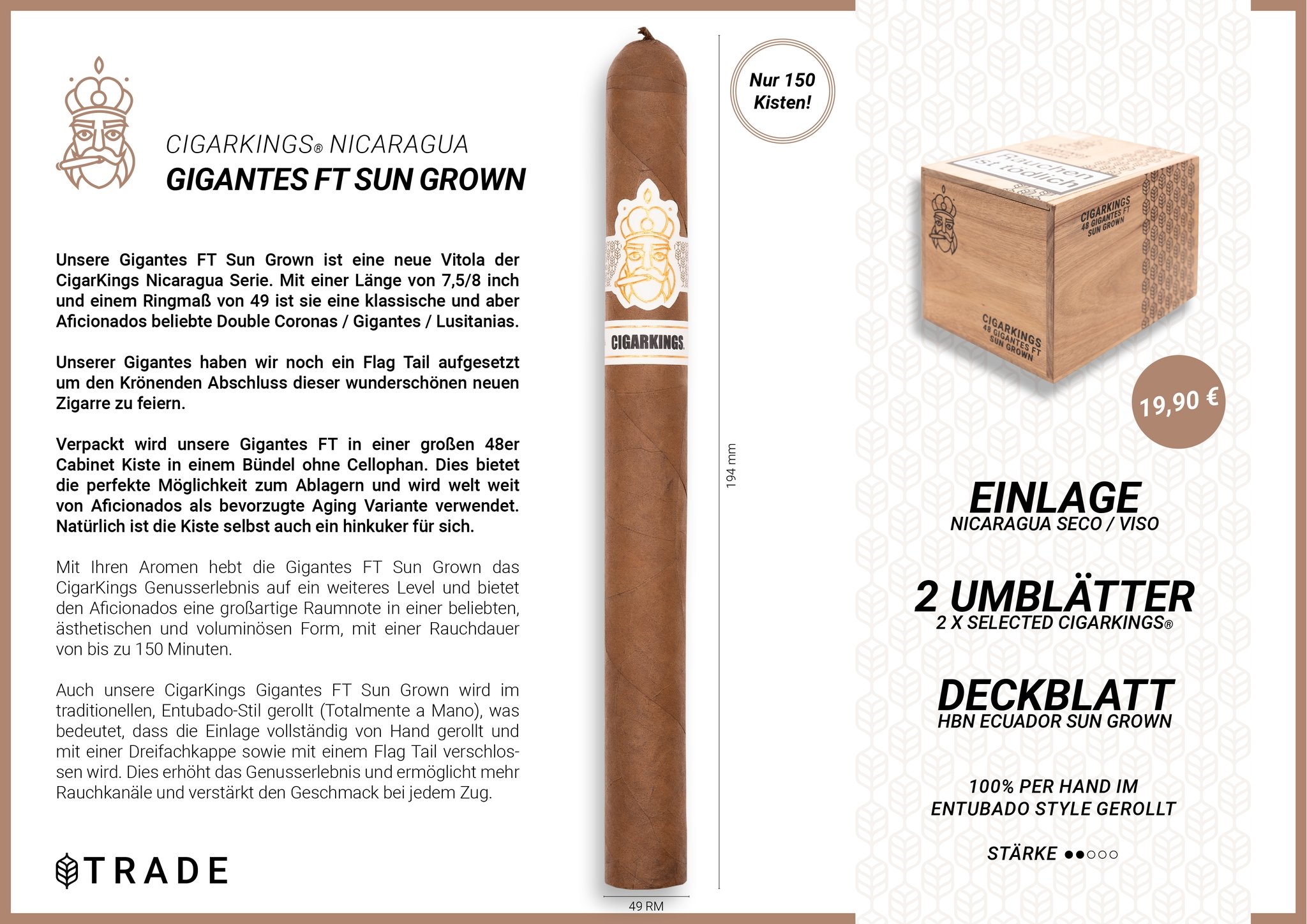 Gigantes FT Sun Grown Datenblatt