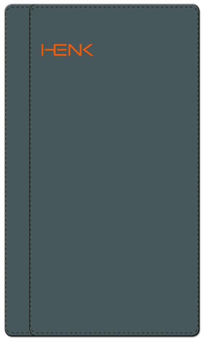 Henk Cigar Pouch Dollardo Nappa Anthracite