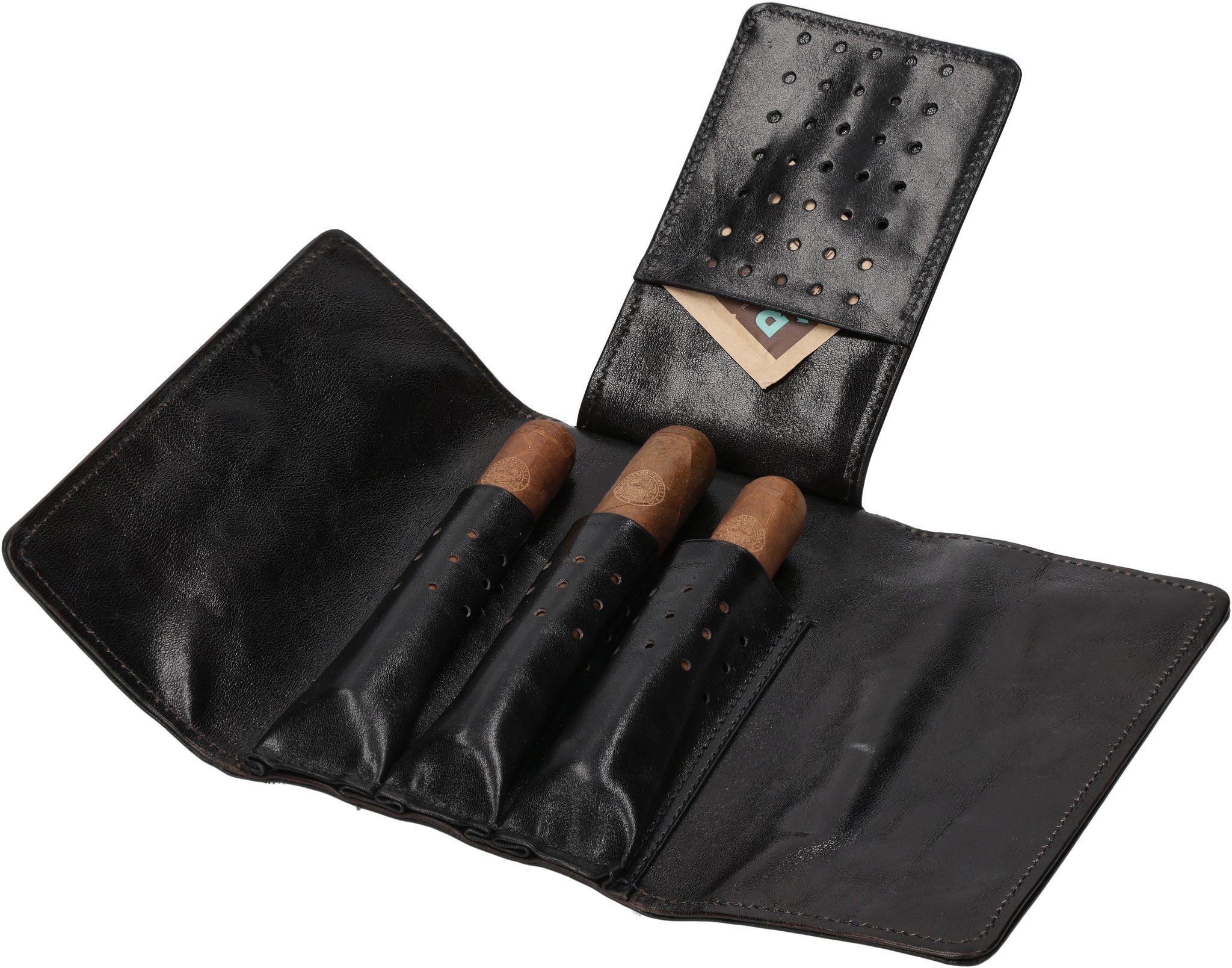 Saddle schwarz mit Logo offen