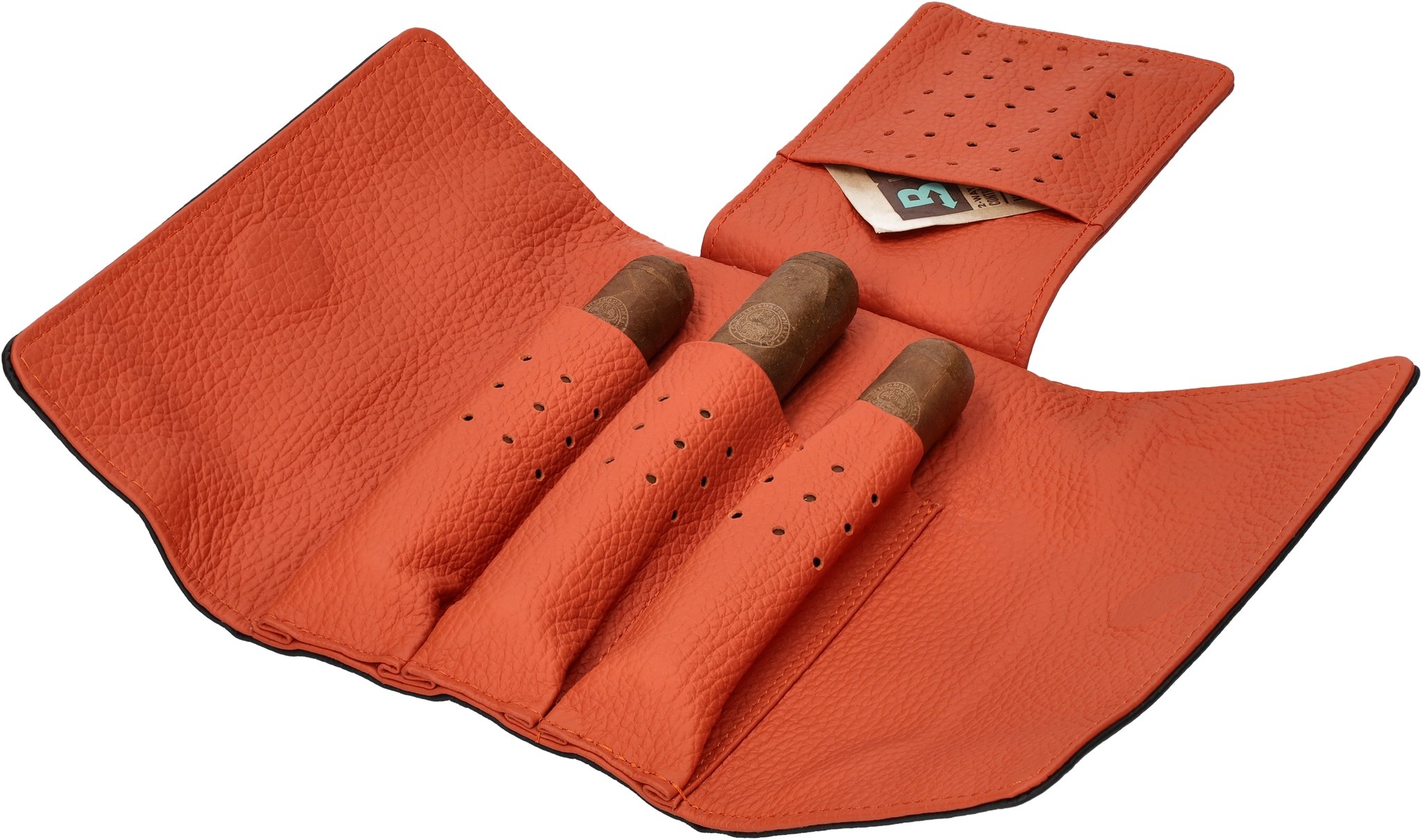 Nappa Duotone schwarz/orange