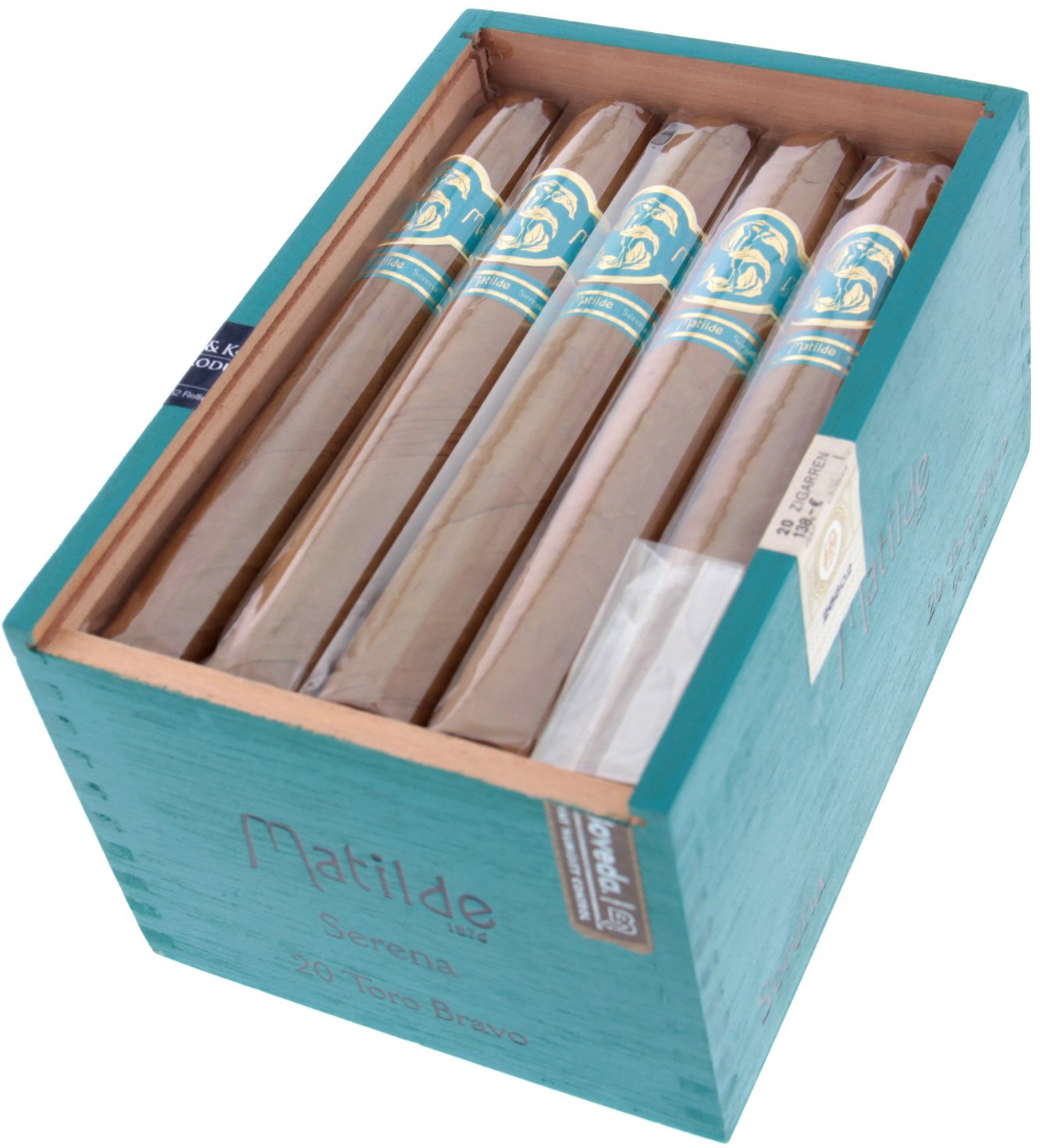 Matilde Serena Toro Bravo Kiste offen