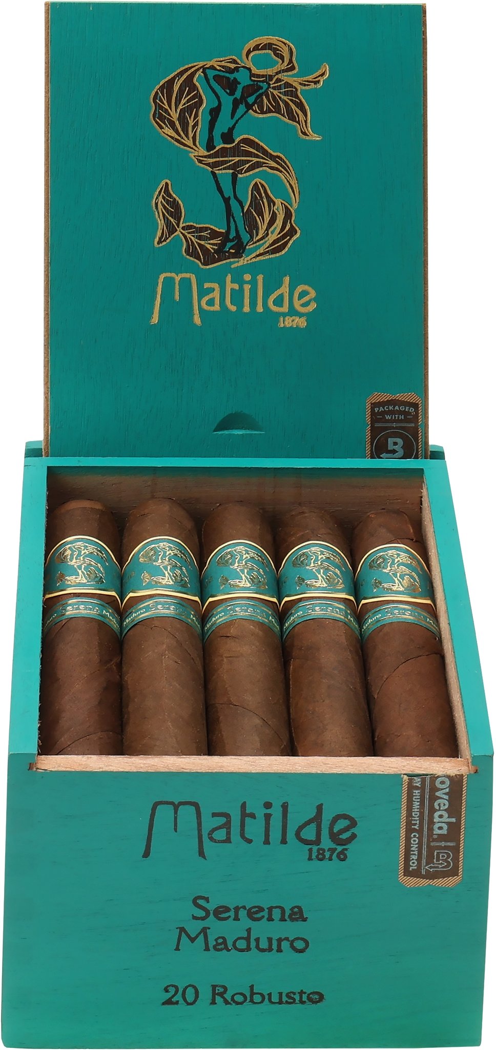 Robusto Maduro Kiste offen