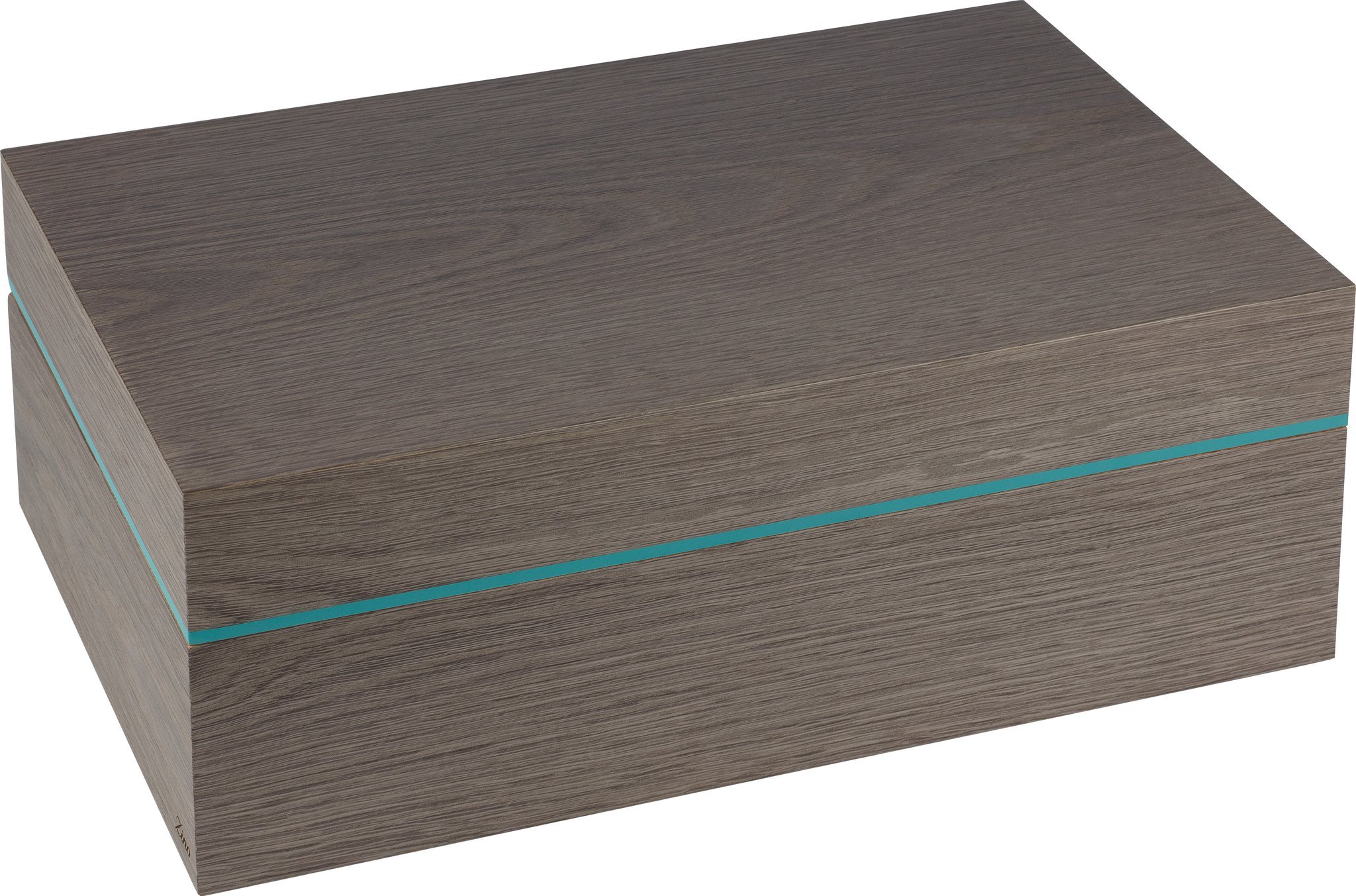 Zino Humidor Z 80 Graueiche und cyan (115918)
