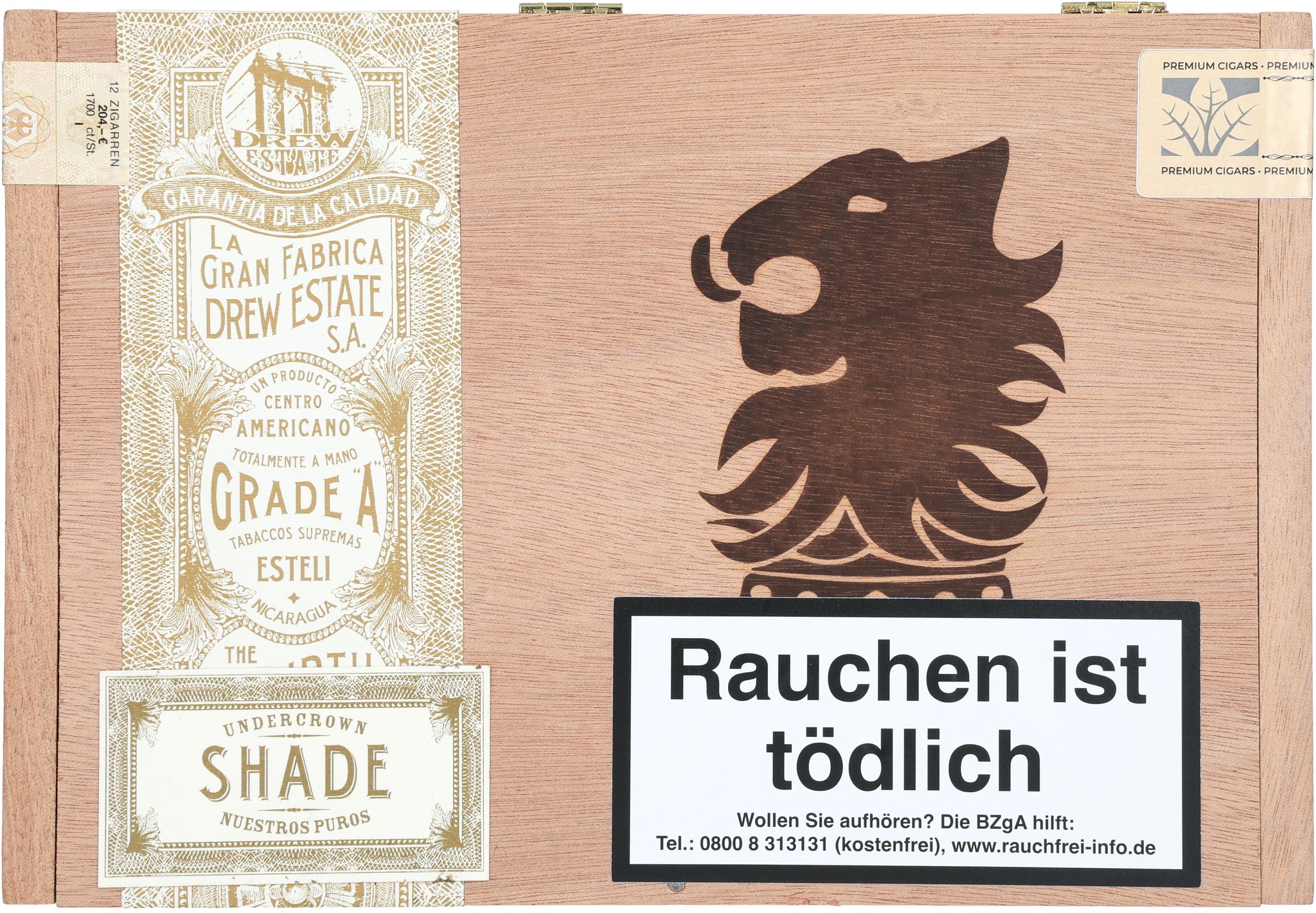 Shade Flying Pig box front