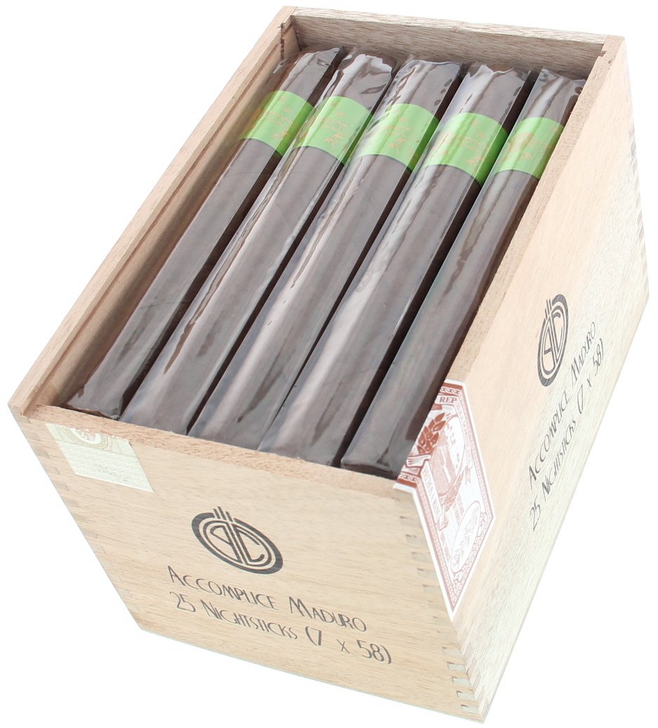 Principle Cigars Accomplice Night Stick Maduro 25er offen