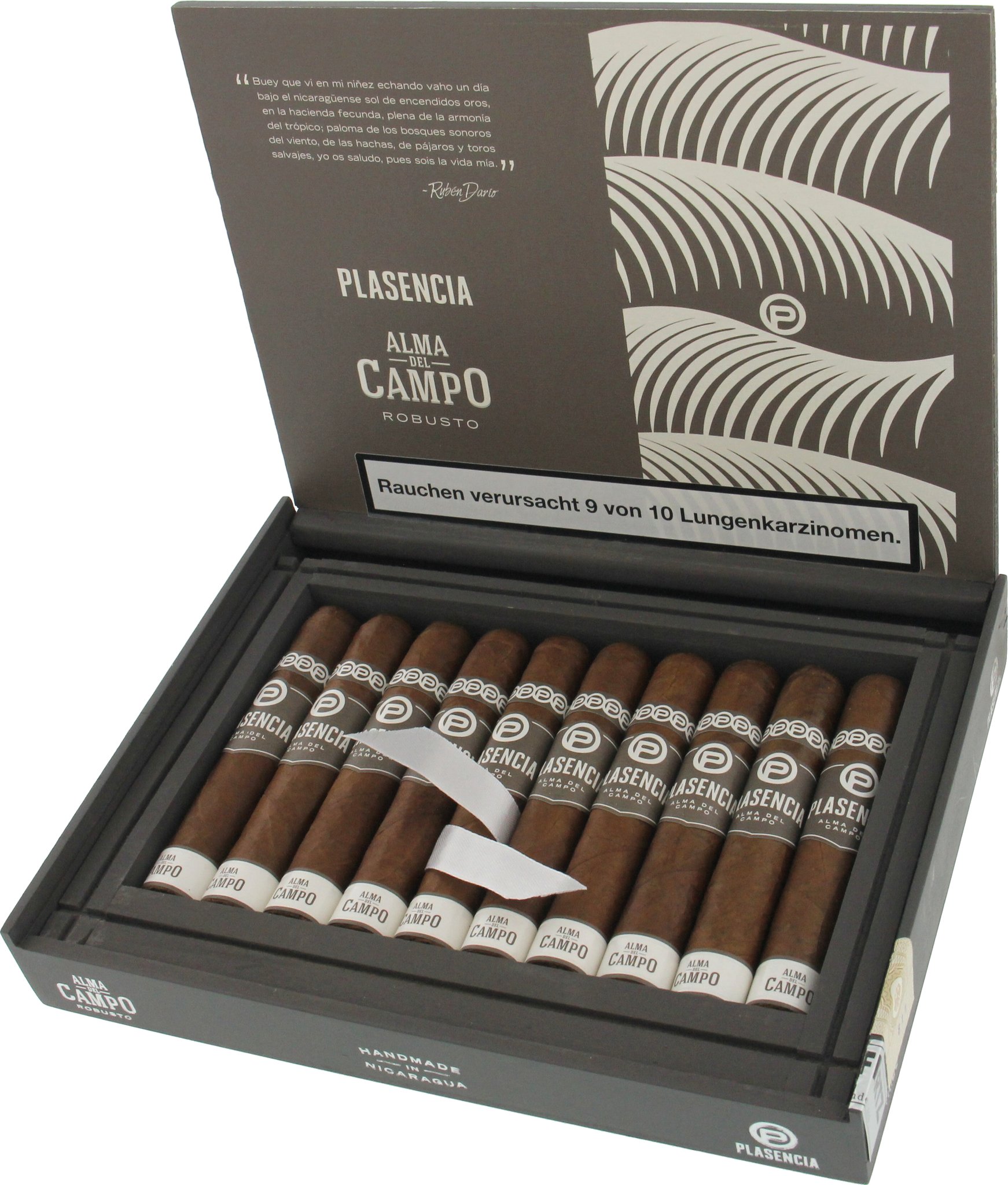 Plasencia Alma del Campo Tribu (5x52 Robusto) Kiste offen