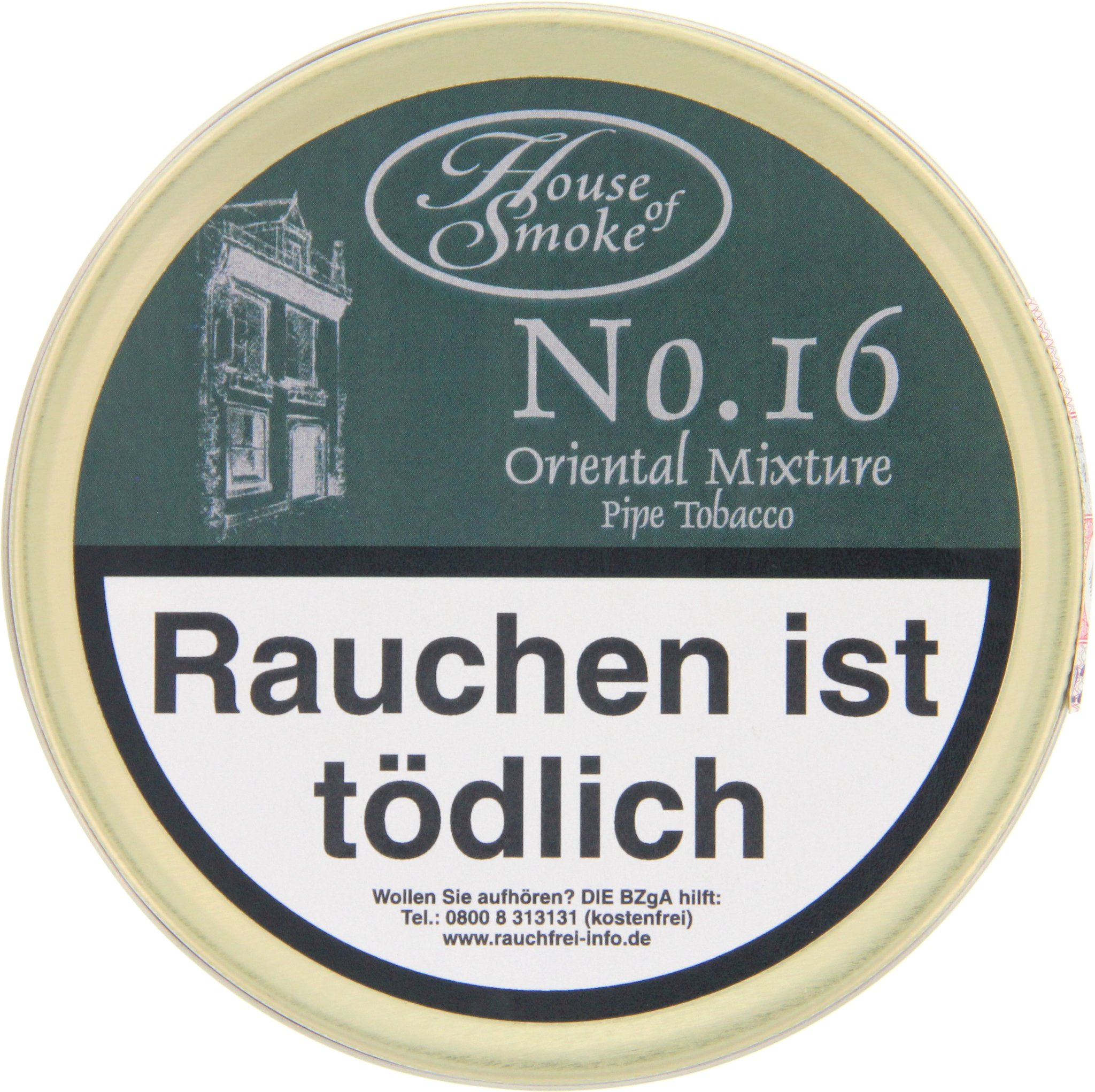 House of Smoke Pfeifentabak No. 16 Oriental Mixture 50g Dose (ehemals Horseman's Pleasure) (743