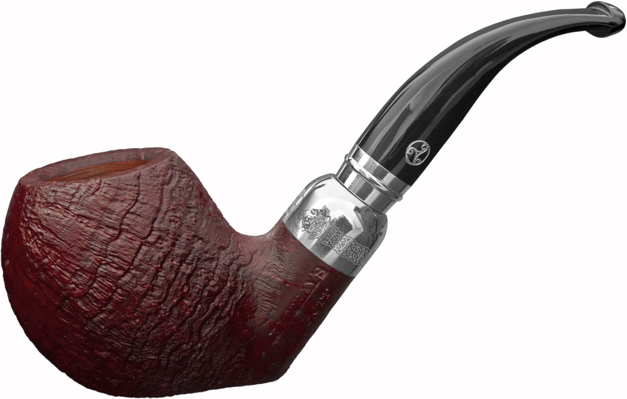 Rattray's Pipe of the Year (POTY) 2022 sandgestrahlt rot (15590)